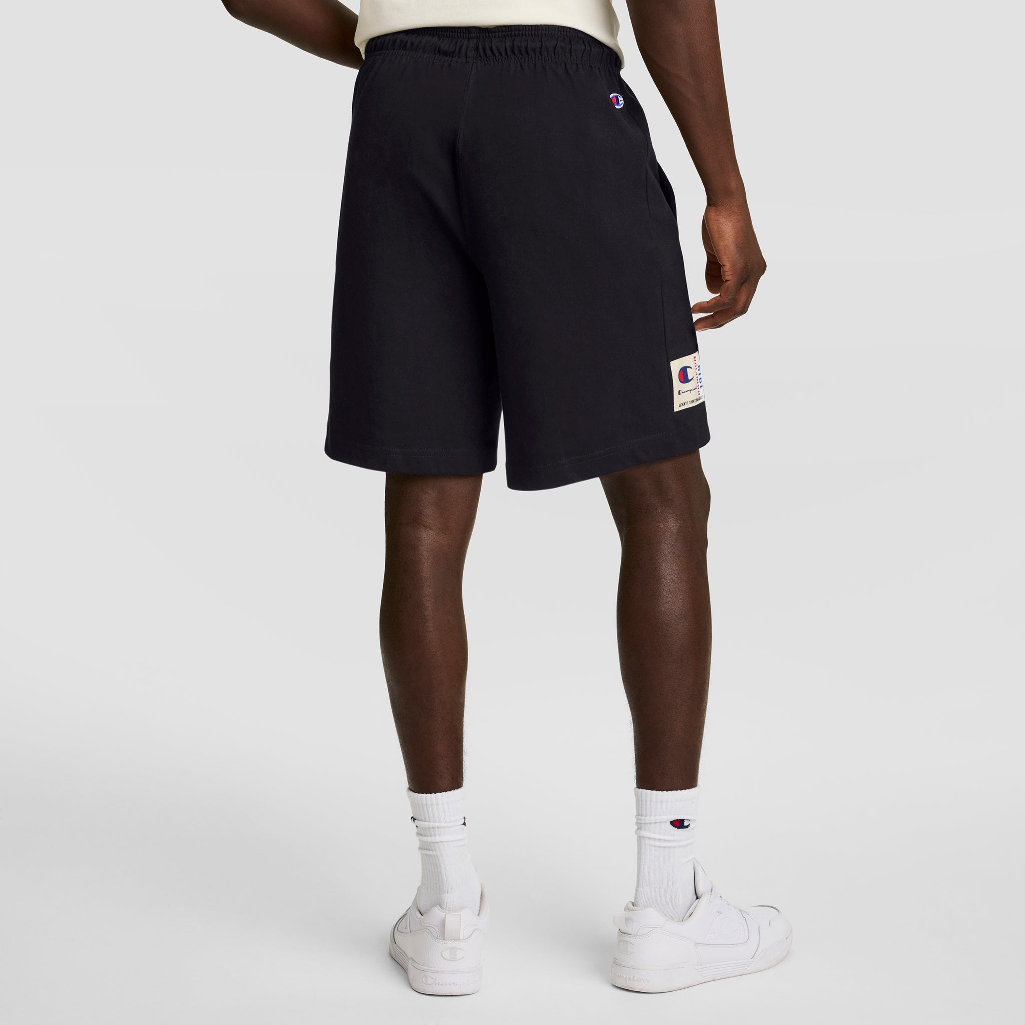 Champion 7" Jersey Short C Logo short homme noir coton