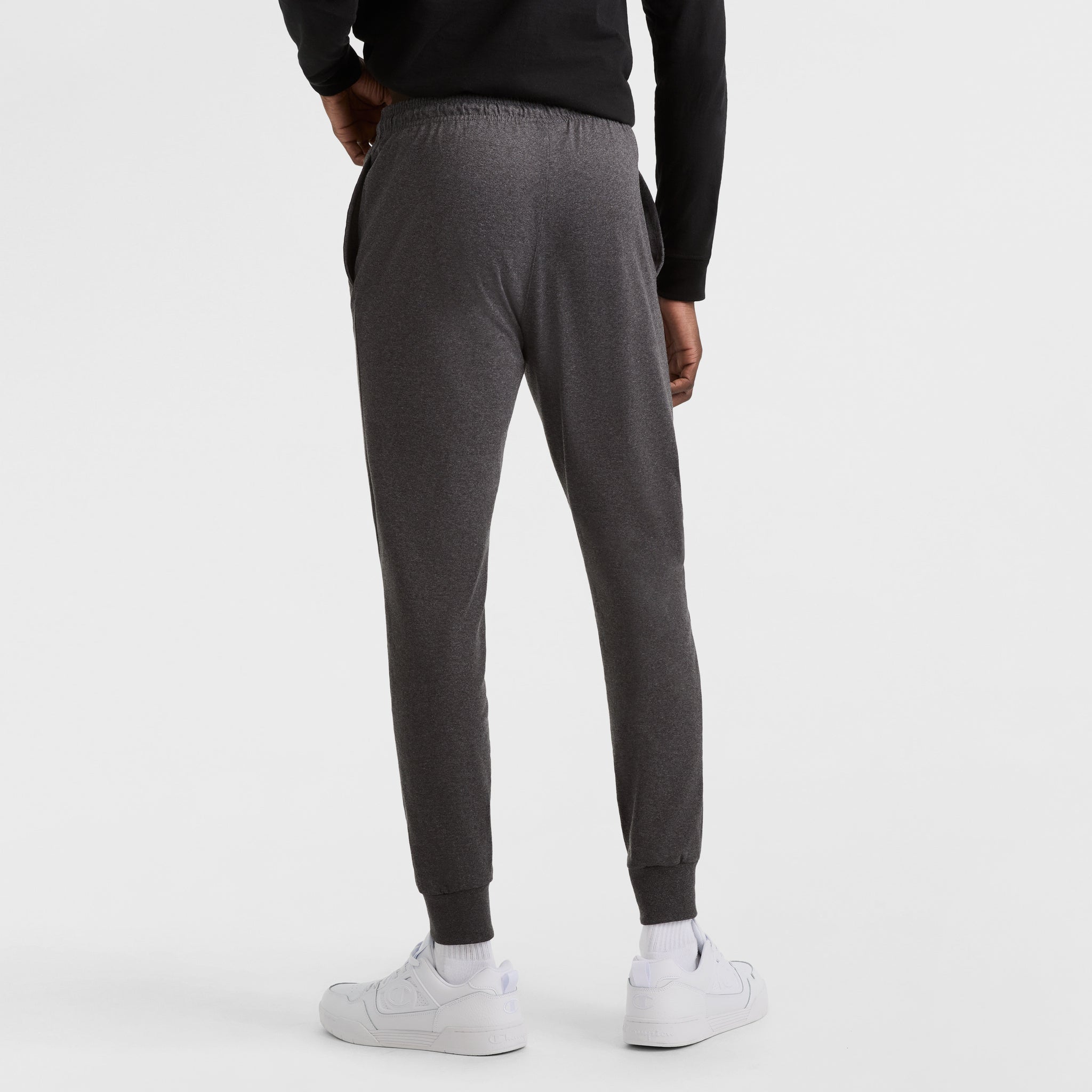 Champion Lightweight Lounge Joggers C Logo jogging gris Granite Grey