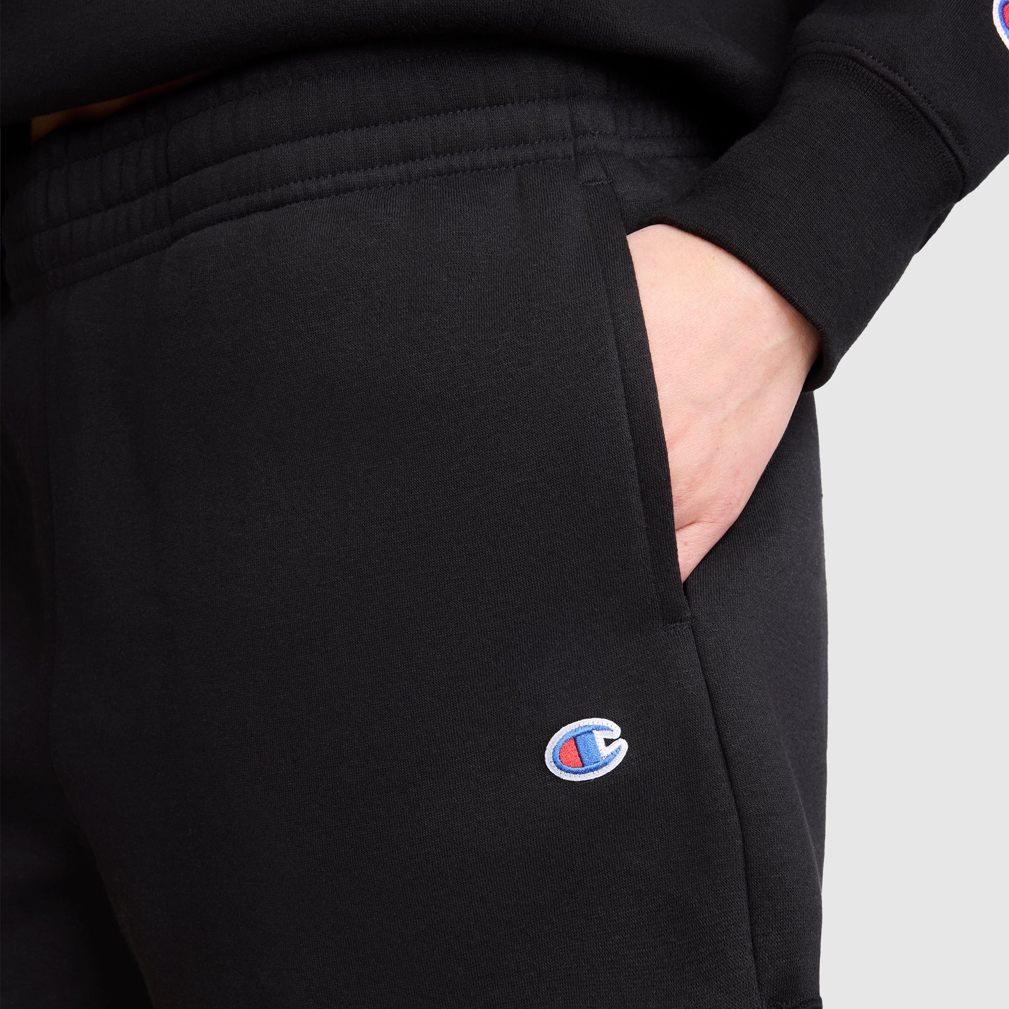 Champion Powerblend short femme noir 3 pouces molleton