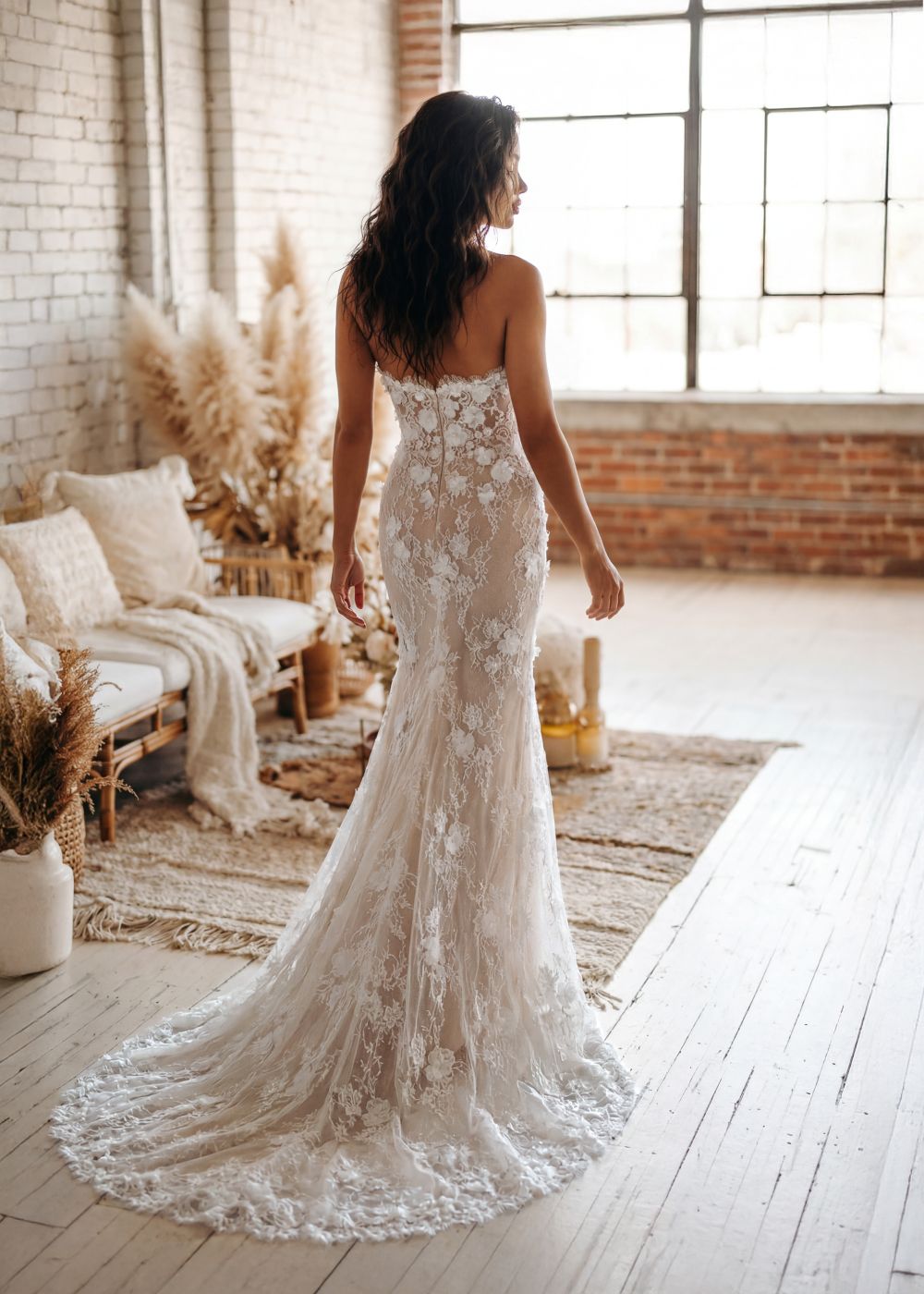 Hervé Paris Promise Pamela robe de mariée satin