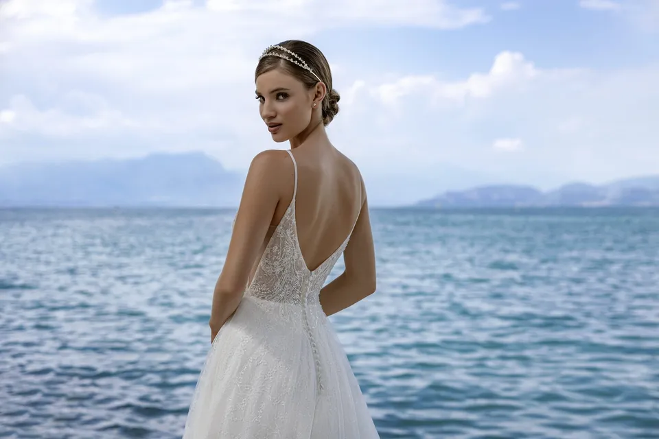 Le Jour de Notre Oui SÉLÉNA robe de mariée sirène satin