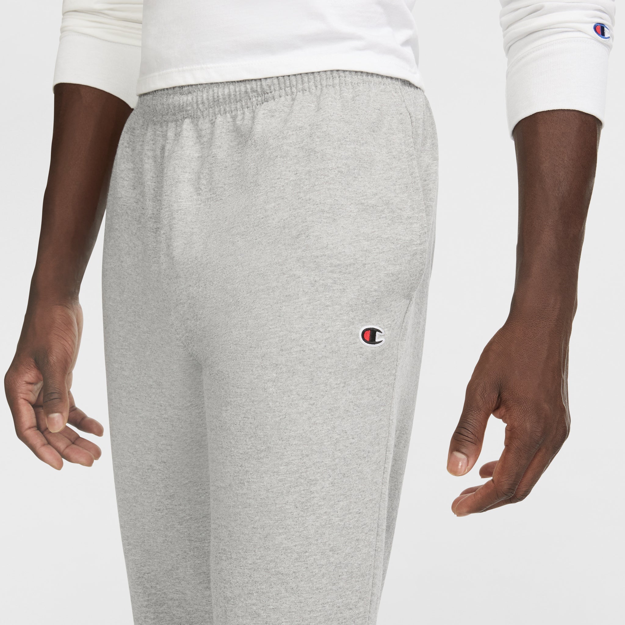 Champion Lightweight Lounge Joggers C Logo jogging gris Manhattan