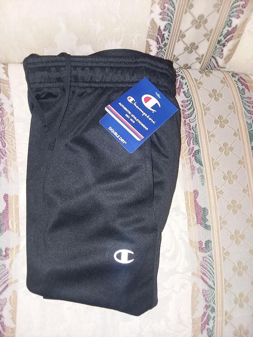 Champion Sport Sweatpants C Logo jogging slim gris stretch