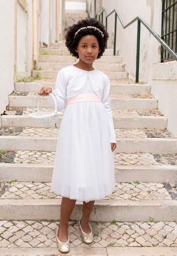 Le Jour de Notre Oui Scarlett tenue enfant blanche mariage