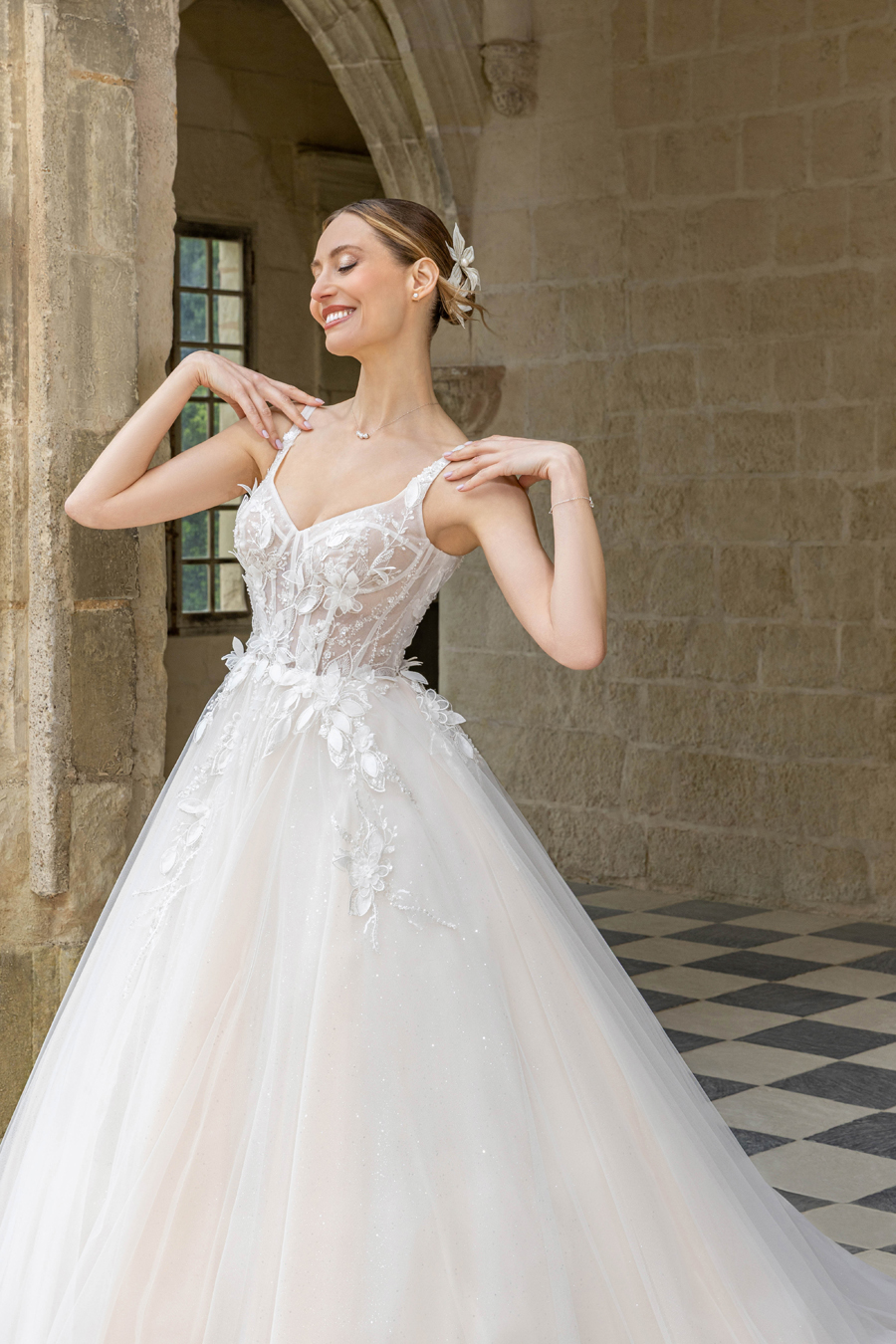 Le Jour de Notre Oui ELFIE robe de mariée bohème dentelle