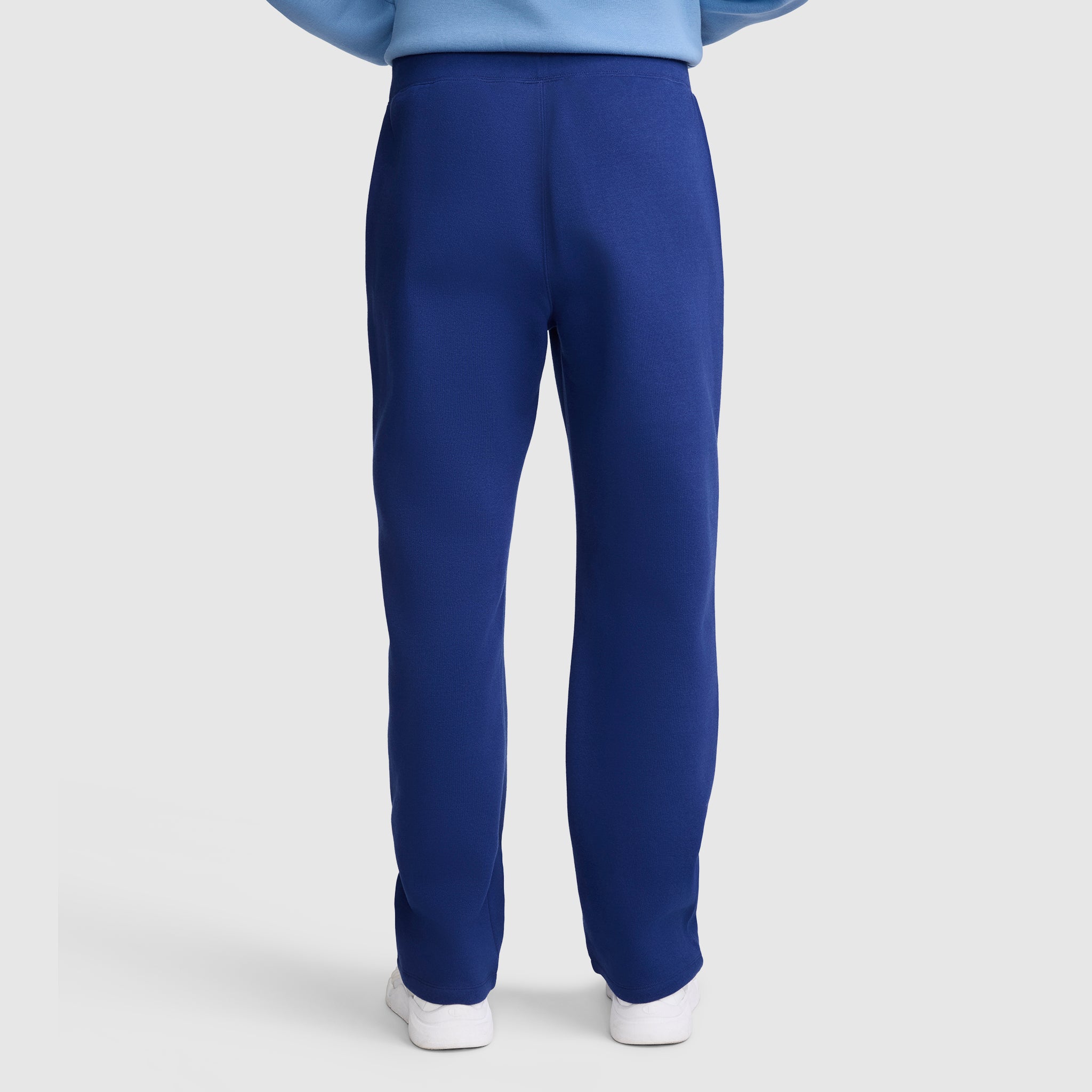 Champion Powerblend jogging droit bleu molleton homme