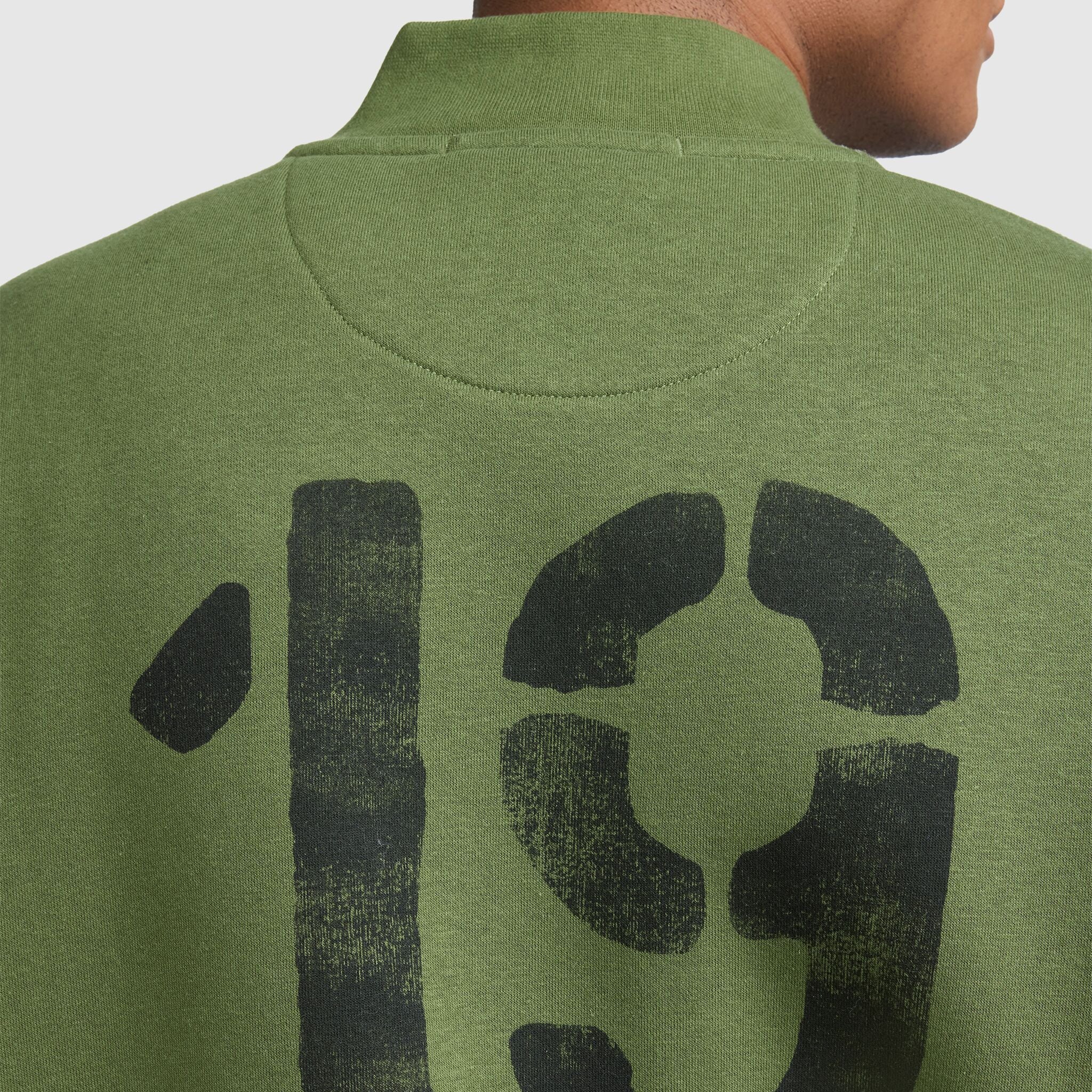 Champion Veste Baseball Polaire Verte Chive 19