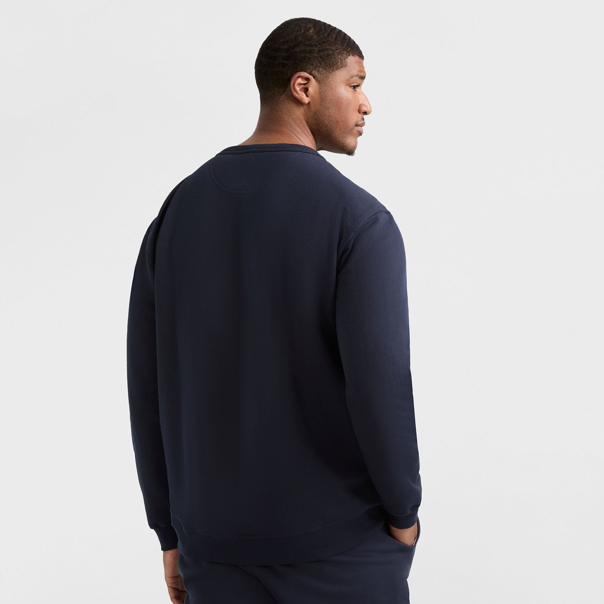 Champion Powerblend C Logo sweat marine grande taille