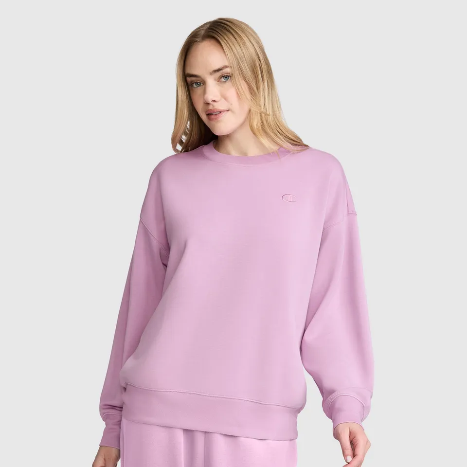 Champion Crewneck Pullover sweat violet Smoky Grape modal