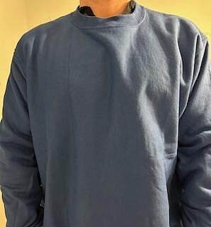Champion Reverse Weave sweat homme noir C Logo molleton coupe ample