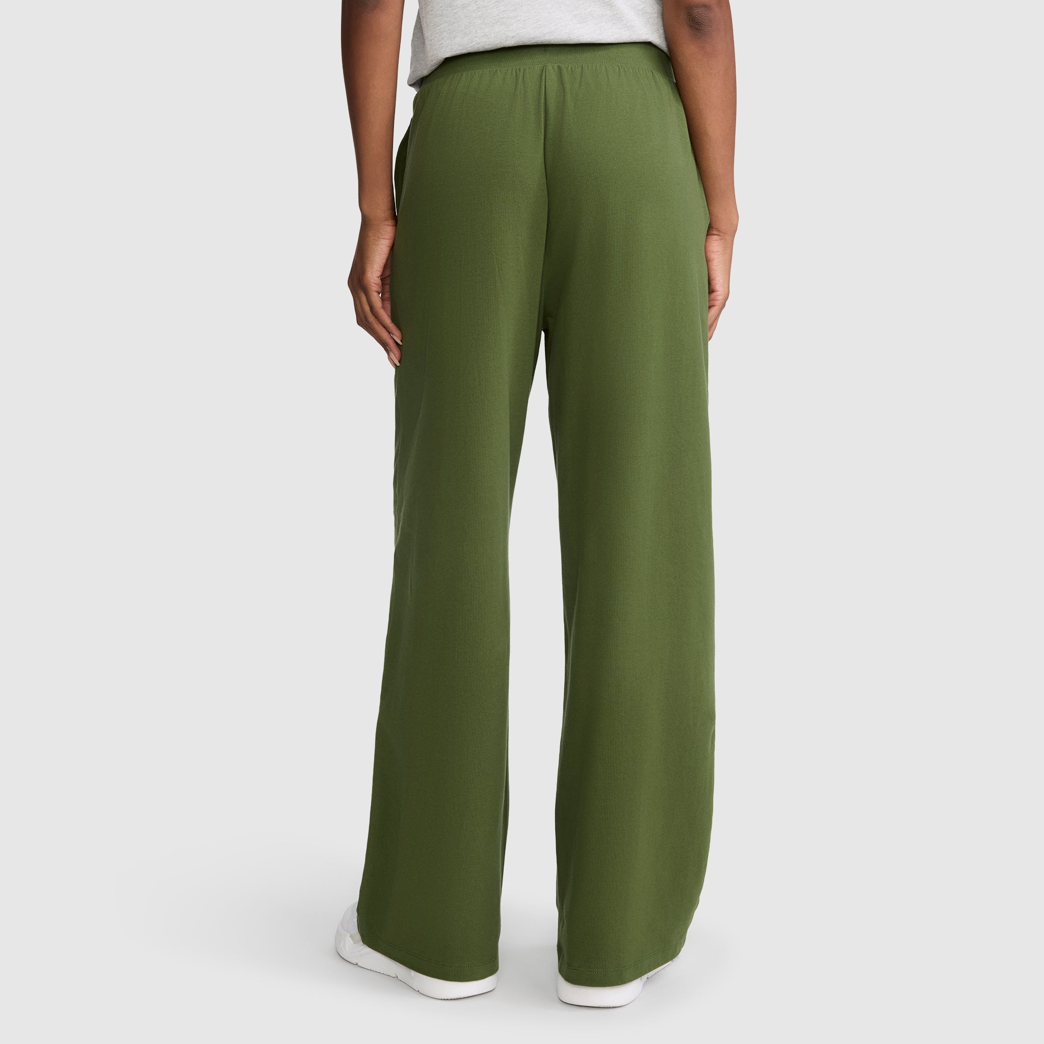 Champion Open Bottom Pant pantalon femme Chive stretch