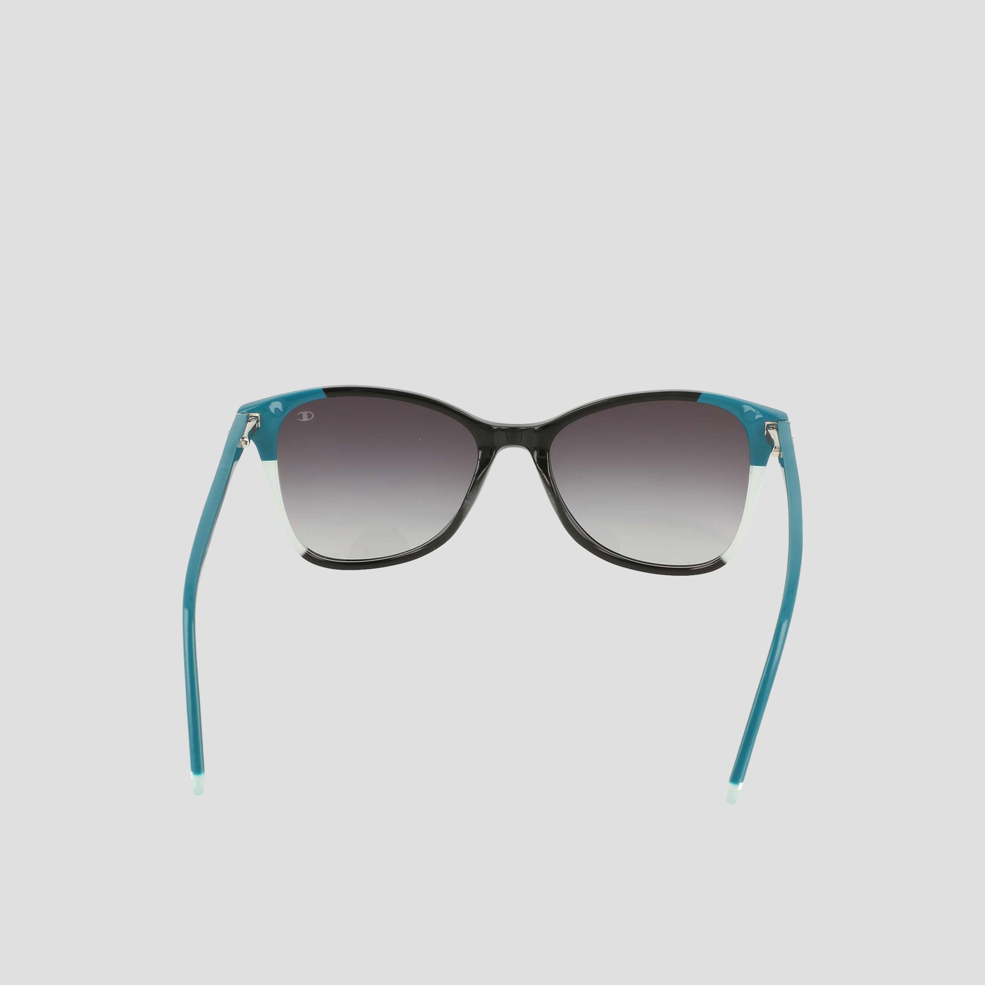 Champion Women's Polarized Catty Square lunettes noires Black Teal
