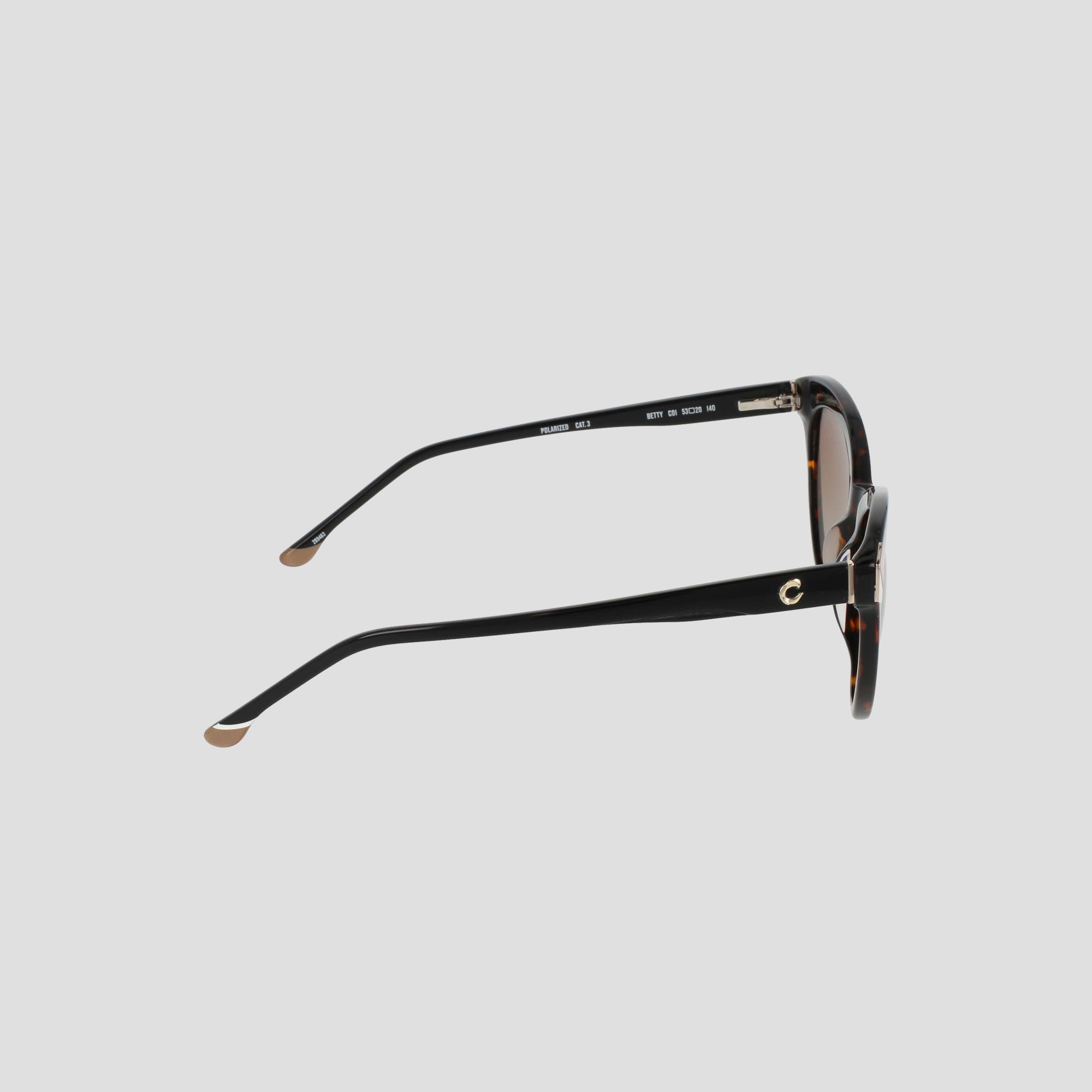 Champion Lunettes Soleil Cat Eye Polarisées Marbled Cocoa