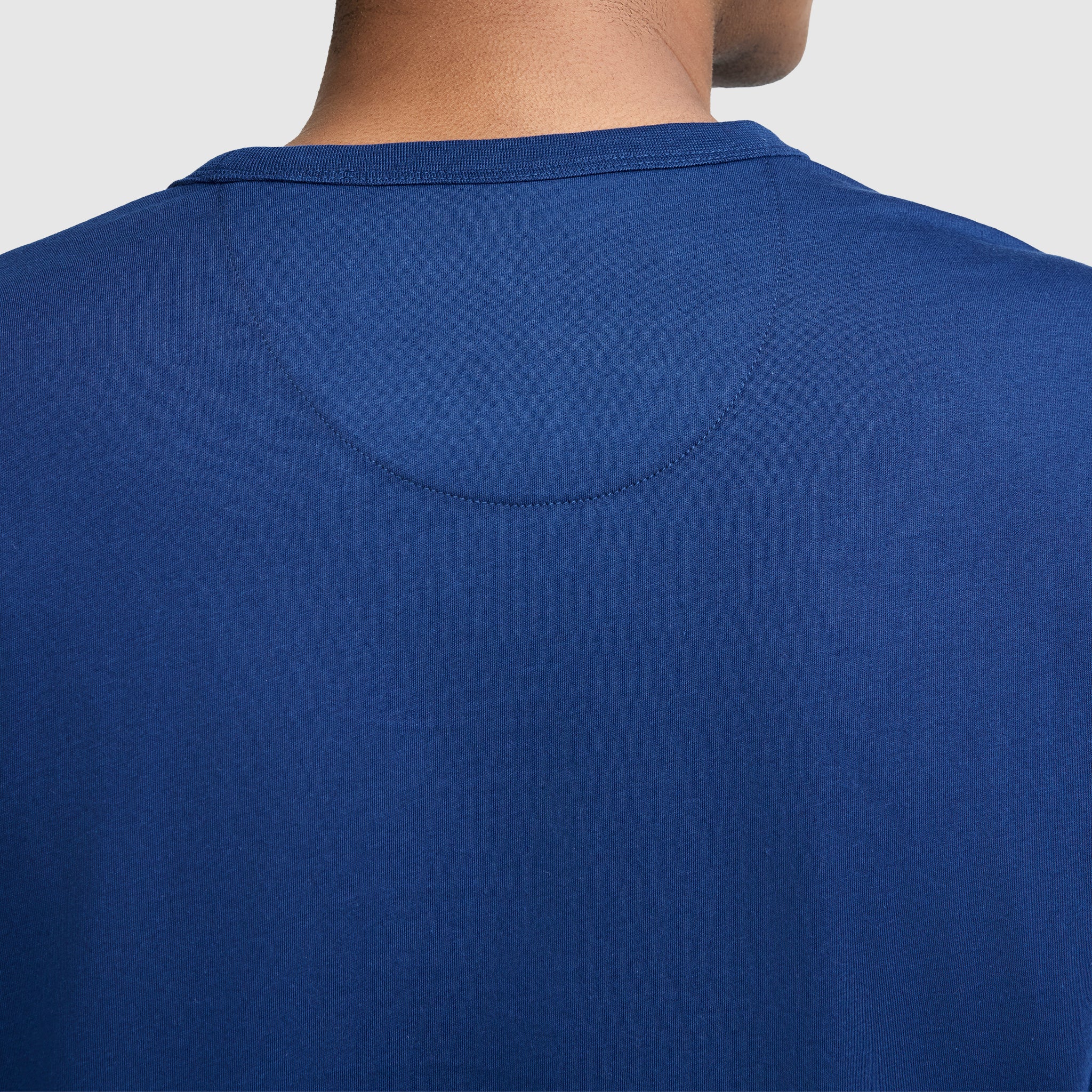 Champion T-Shirts Medallion Long Sleeve tee-shirt bleu Estate Blue