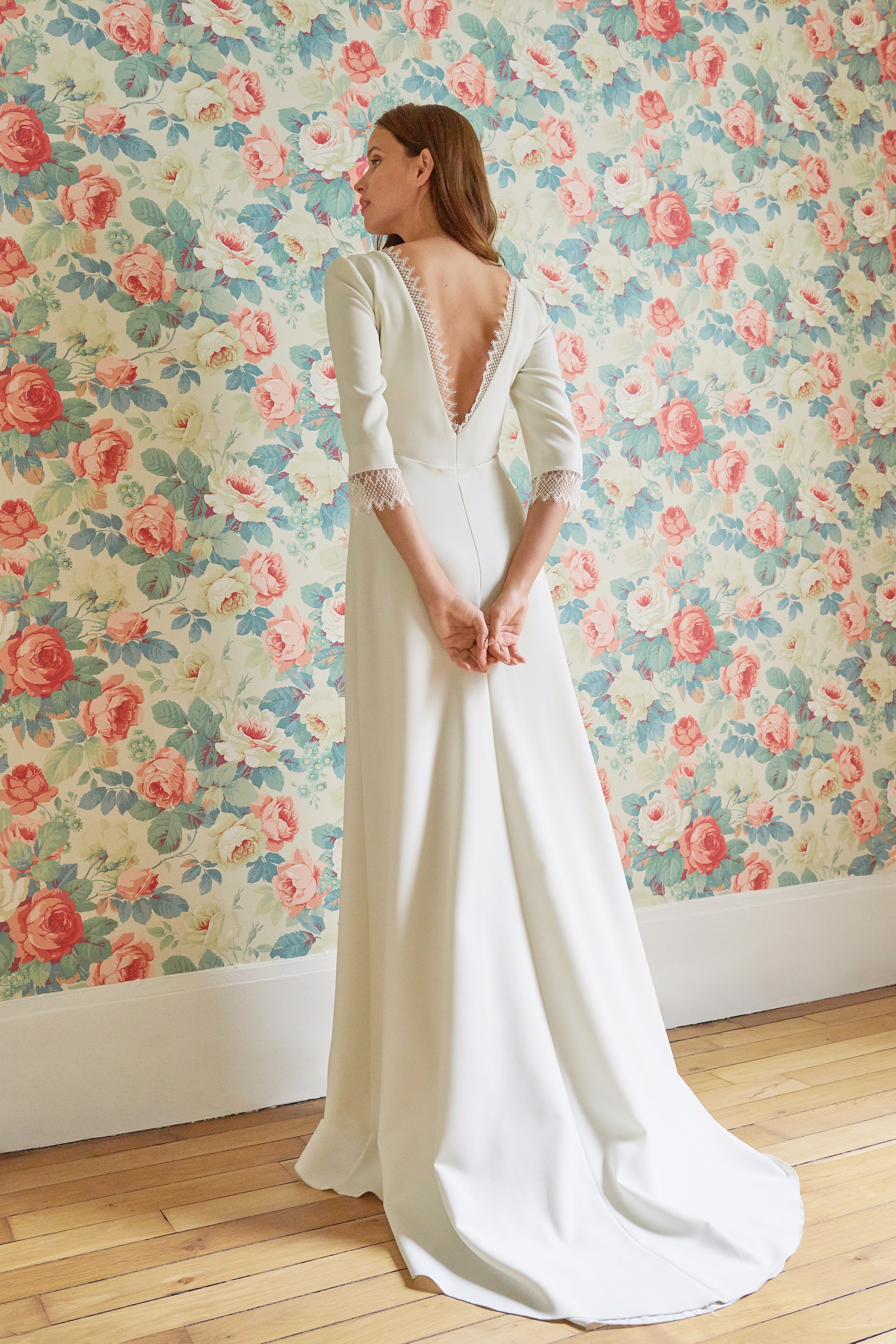 Maison Floret Sur-mesure Matthew robe mariée dentelle