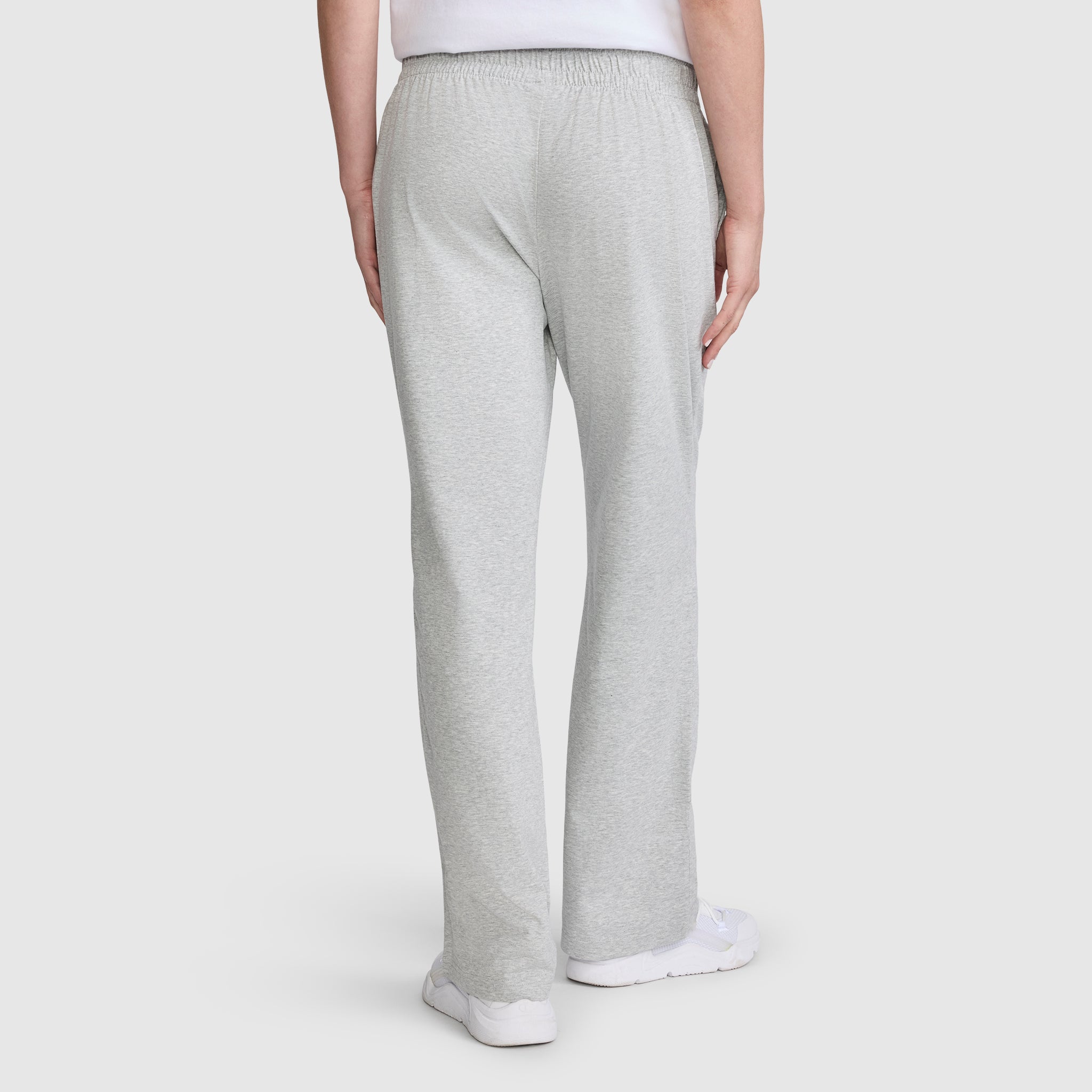 Champion Pants Lightweight pantalon jogging gris coton taille élastique