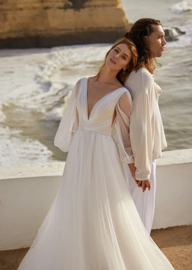 Hervé Paris Cherish Love Cindy robe de mariée tulle