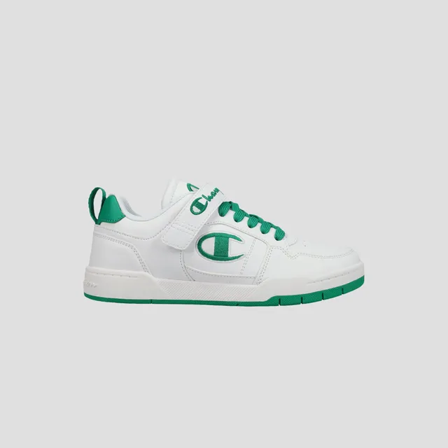 Champion Arena Power Low baskets enfant blanc vert
