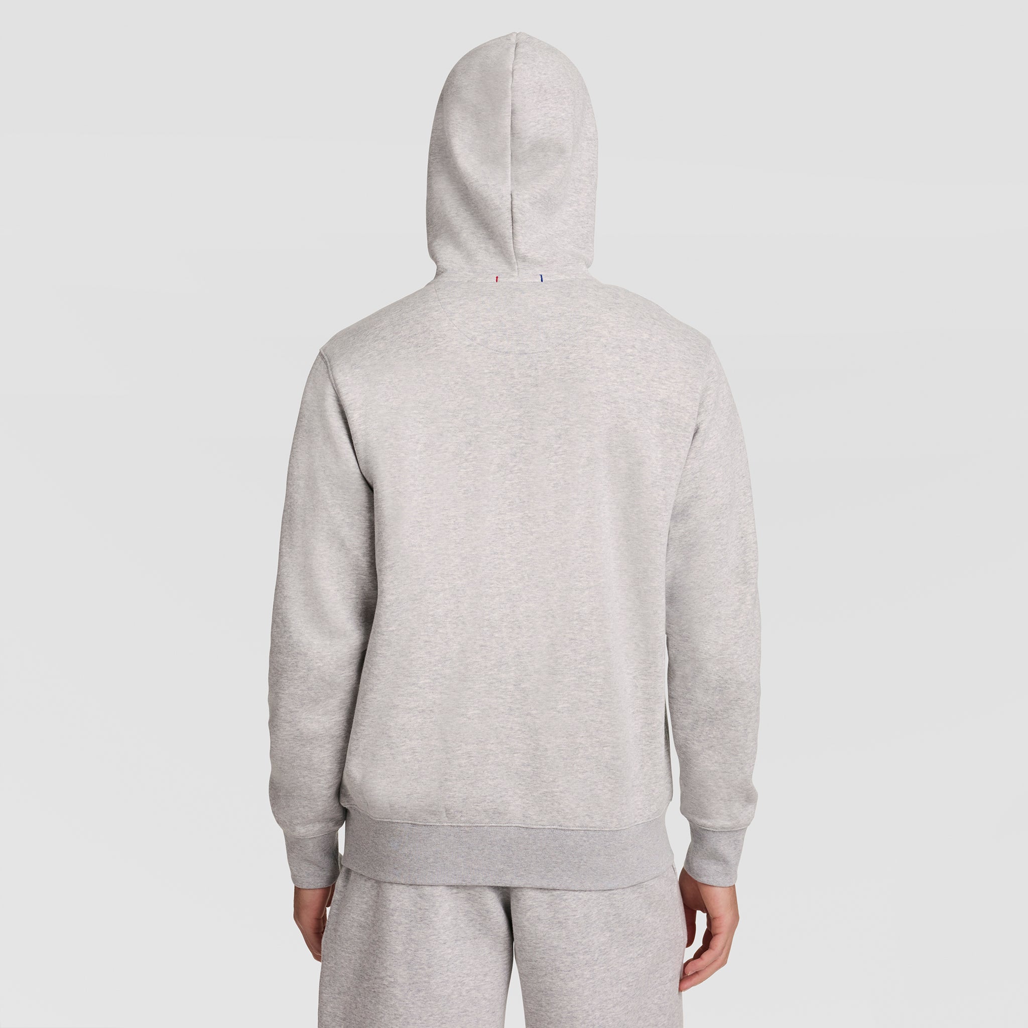 Champion Powerblend Full-Zip Hoodie sweat Oxford Gris gratté