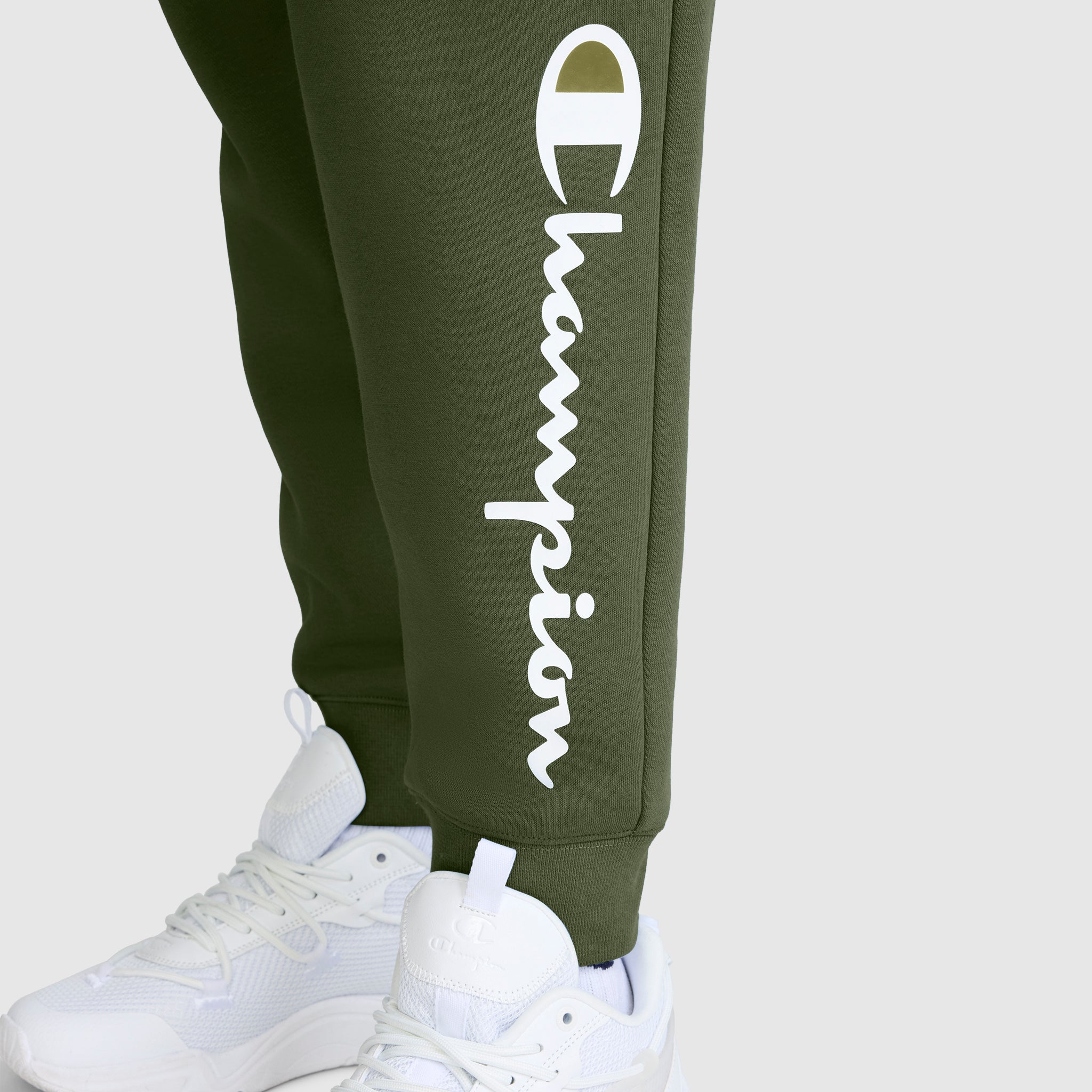 Champion Powerblend Joggers Classic Script jogging Chive vert