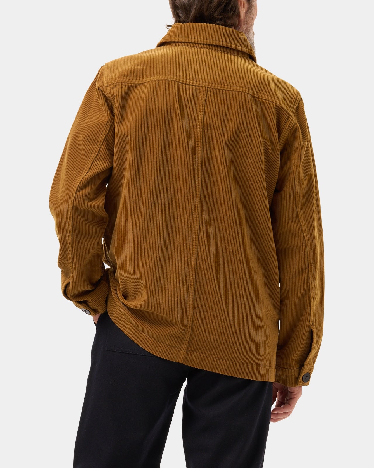 LAFAURIE ESTEVE Jaune Cumin veste peintre velours coton
