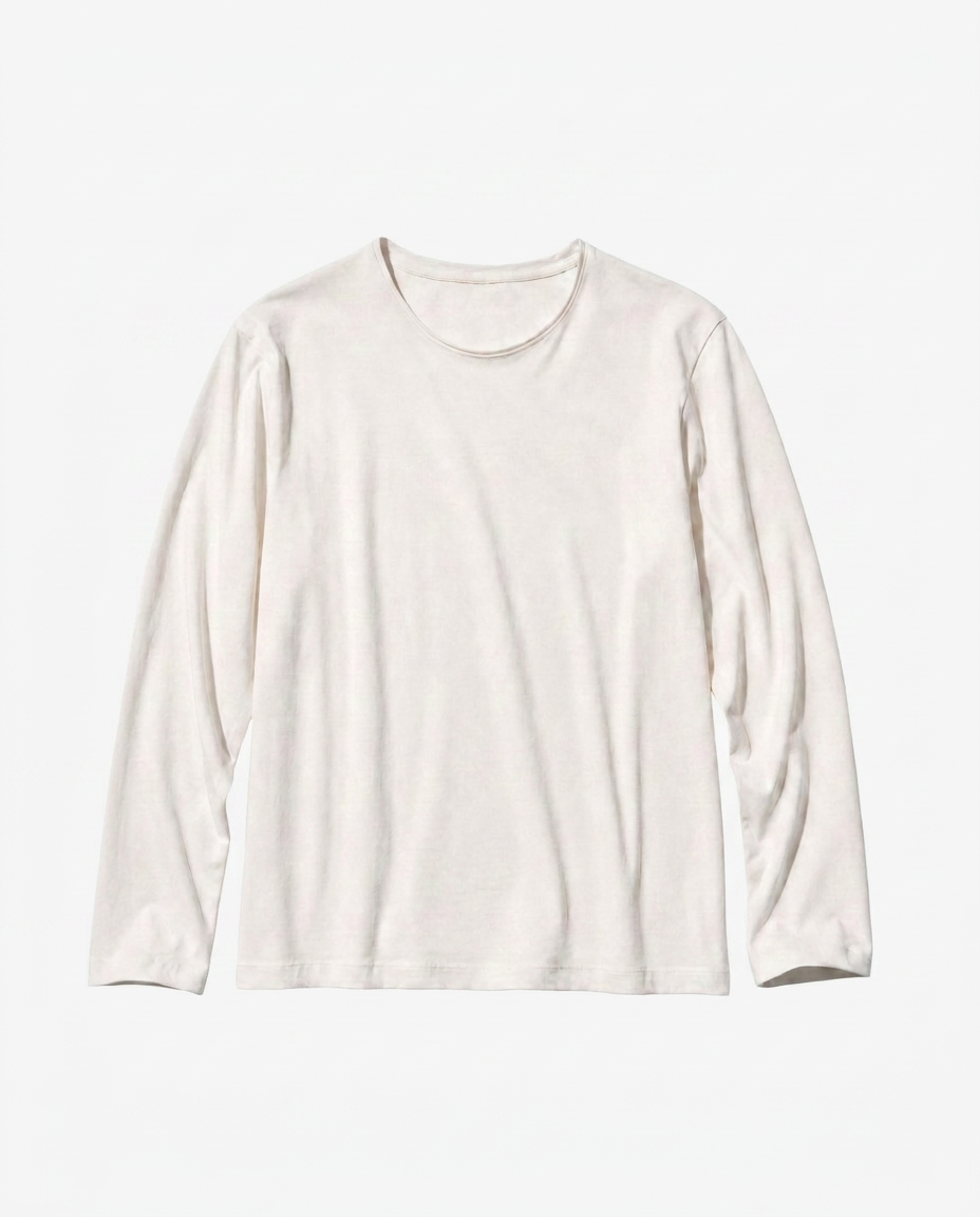 LAFAURIE ACHILLE T-shirt Blanc Manches Longues Coton