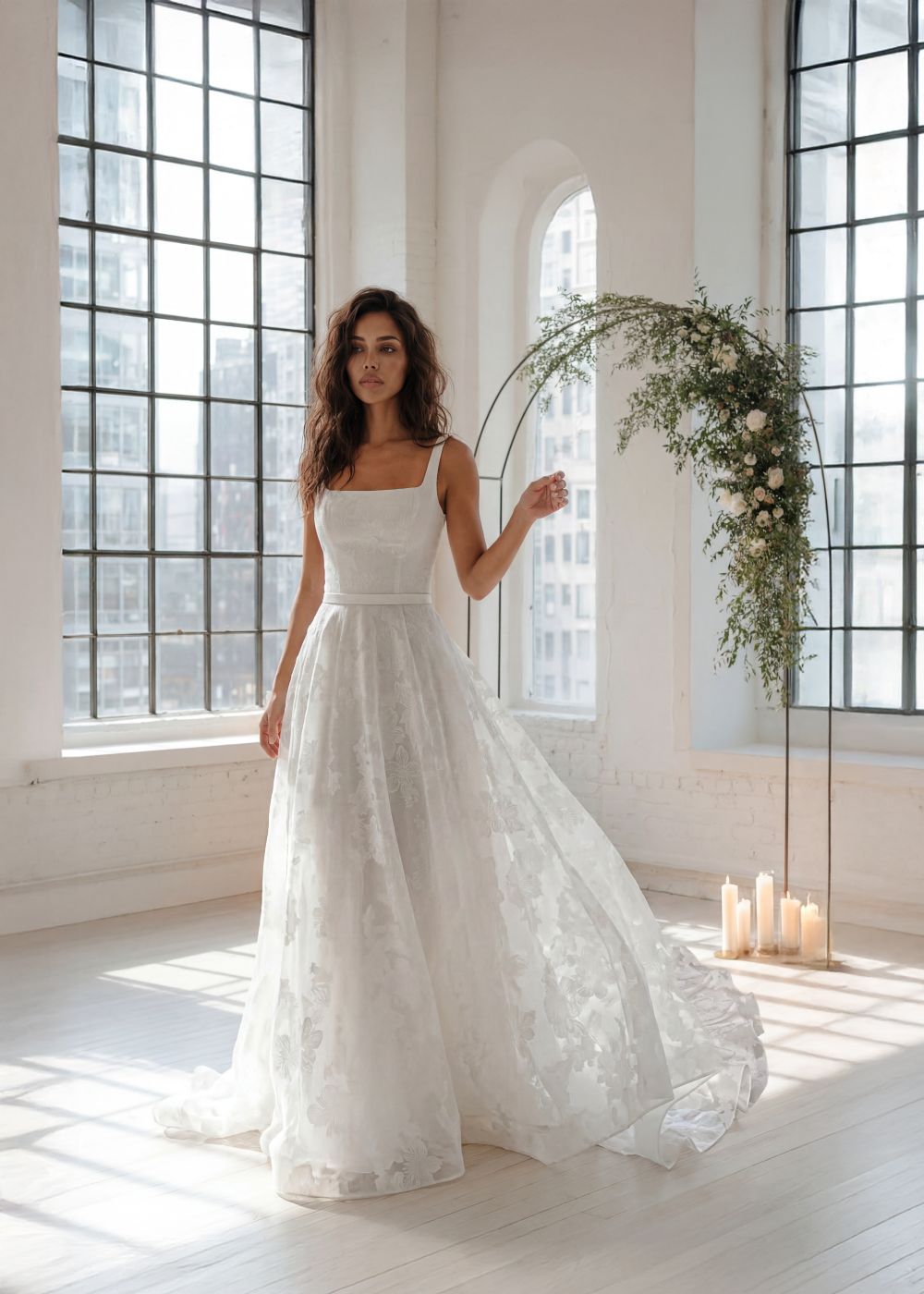 Hervé Paris Promise Porter robe de mariée classique