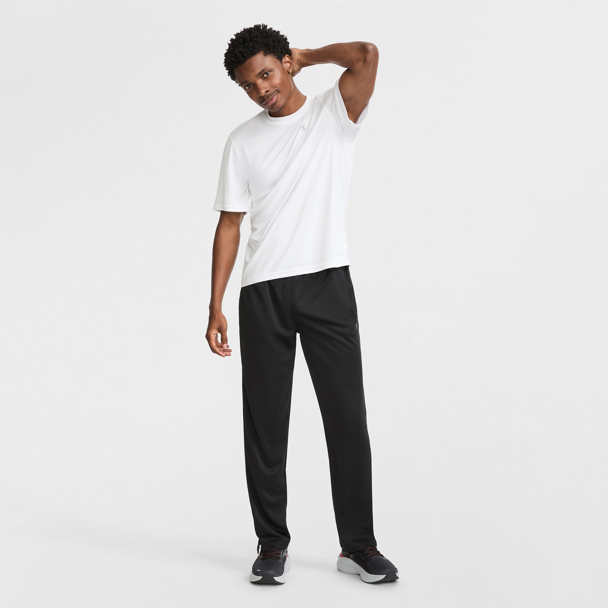 Champion Sport T-Shirt Reflective C Logo tee-shirt homme Bright White blanc
