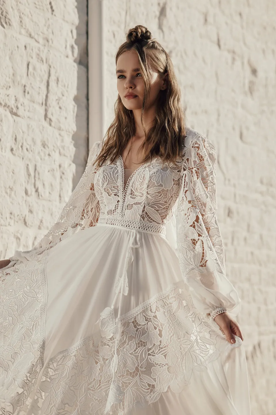 Le Jour de Notre Oui FREE SPIRIT robe de mariée bohème
