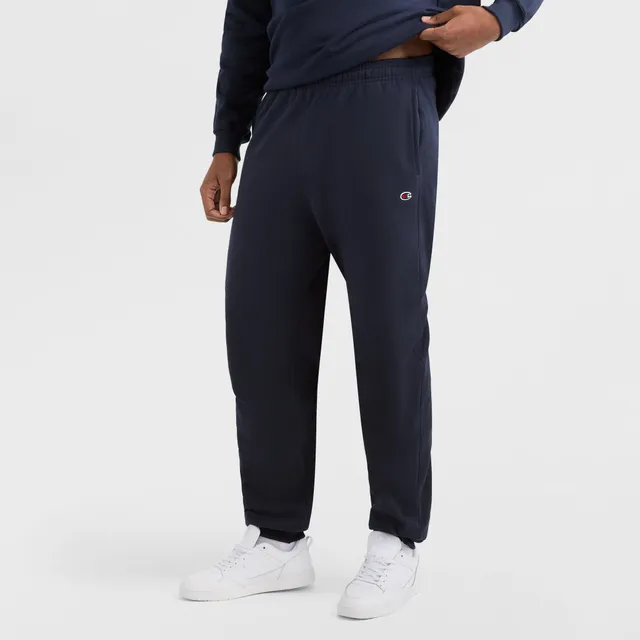Champion Powerblend Jogger C Logo homme bleu marine grande taille