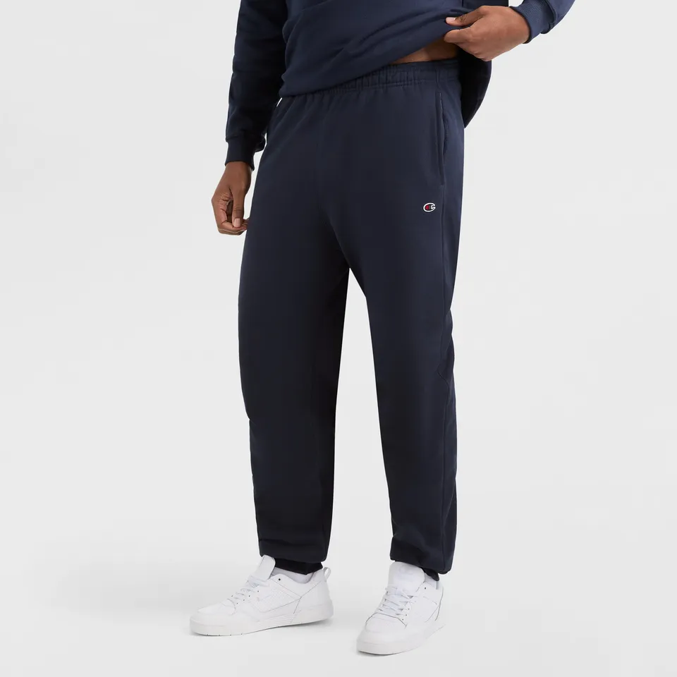 Champion Powerblend Jogger C Logo homme bleu marine grande taille
