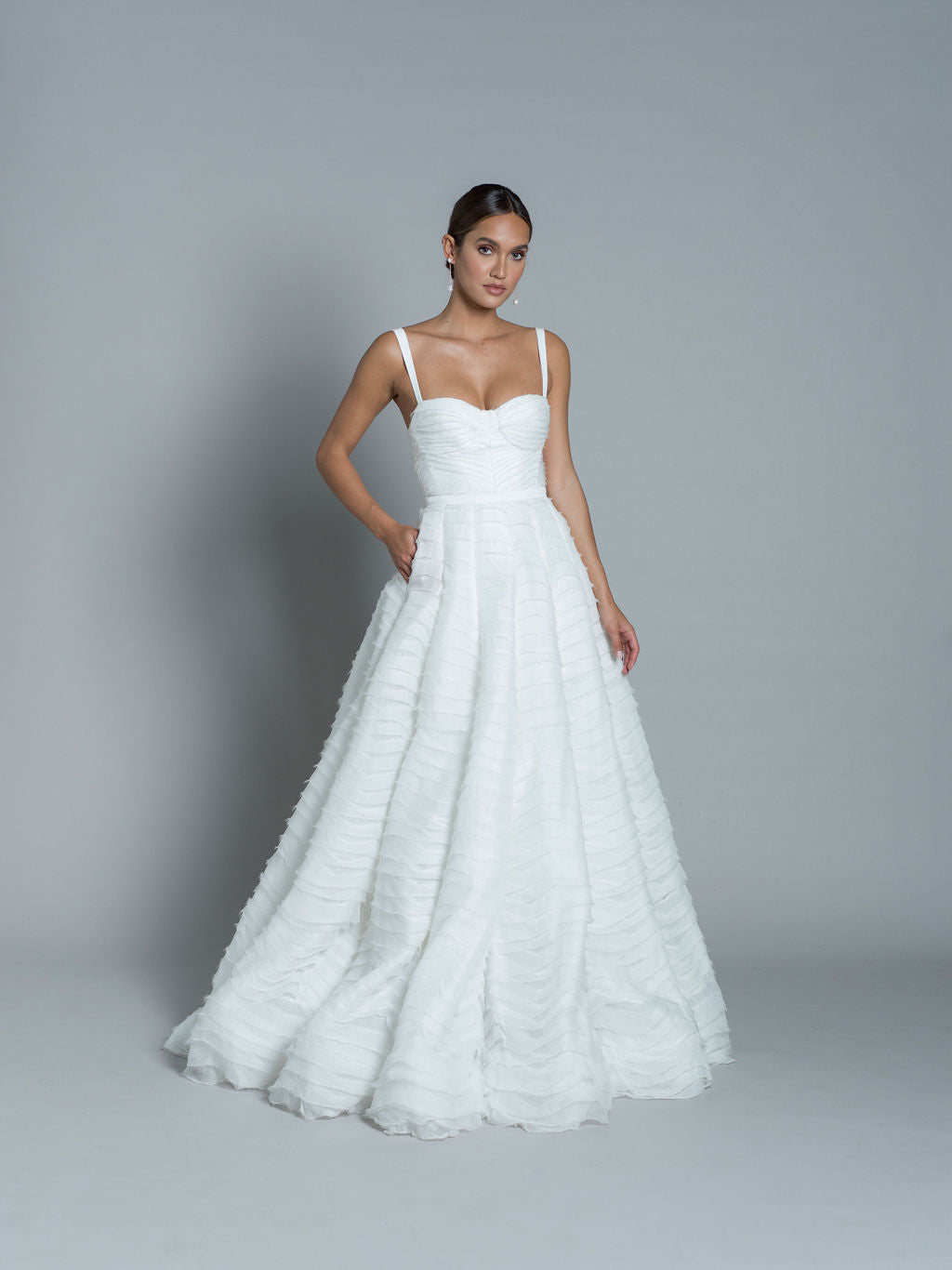 Rime Arodaky Bridal Prends ma Main combinaison mariée corset
