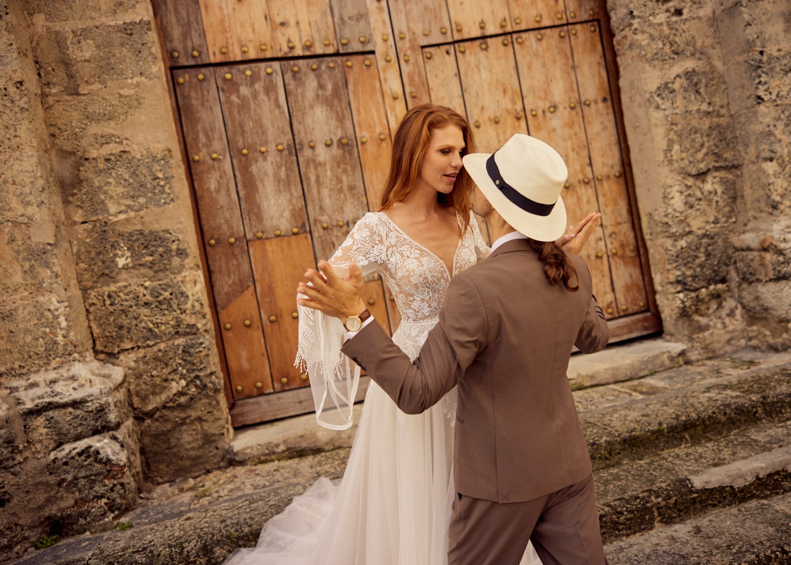 Hervé Paris Libre Lola robe de mariée ivoire légère