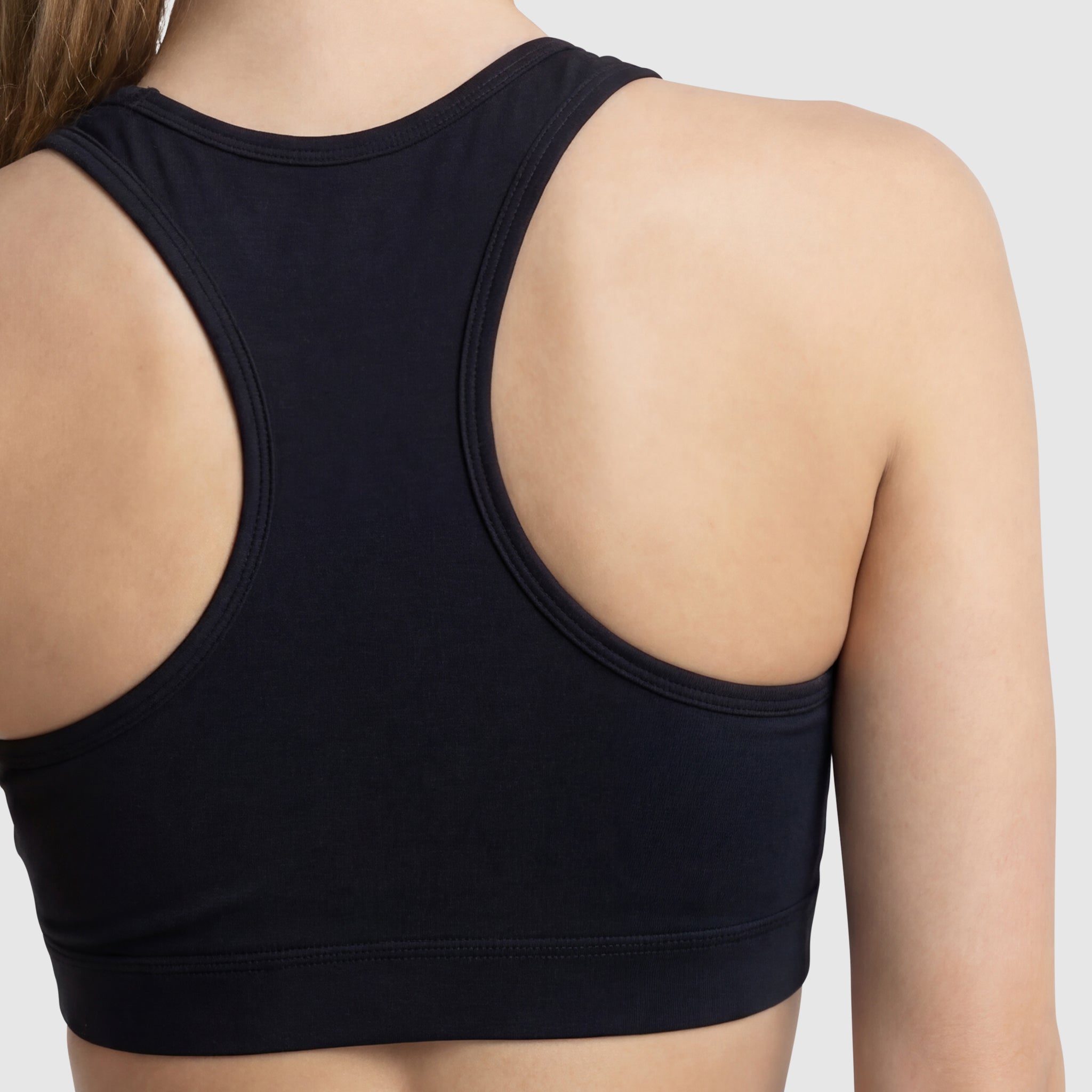 Champion Sports Bra Script Logo brassière noire coton S-2XL