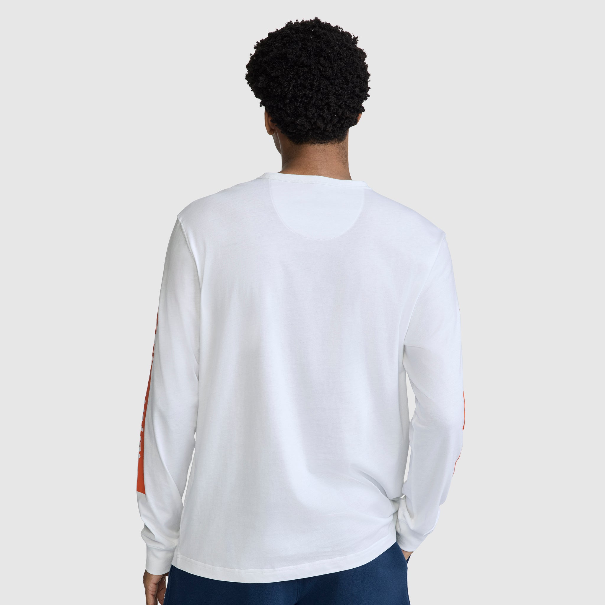 Champion Medallion T-Shirt Manches Longues Blanc