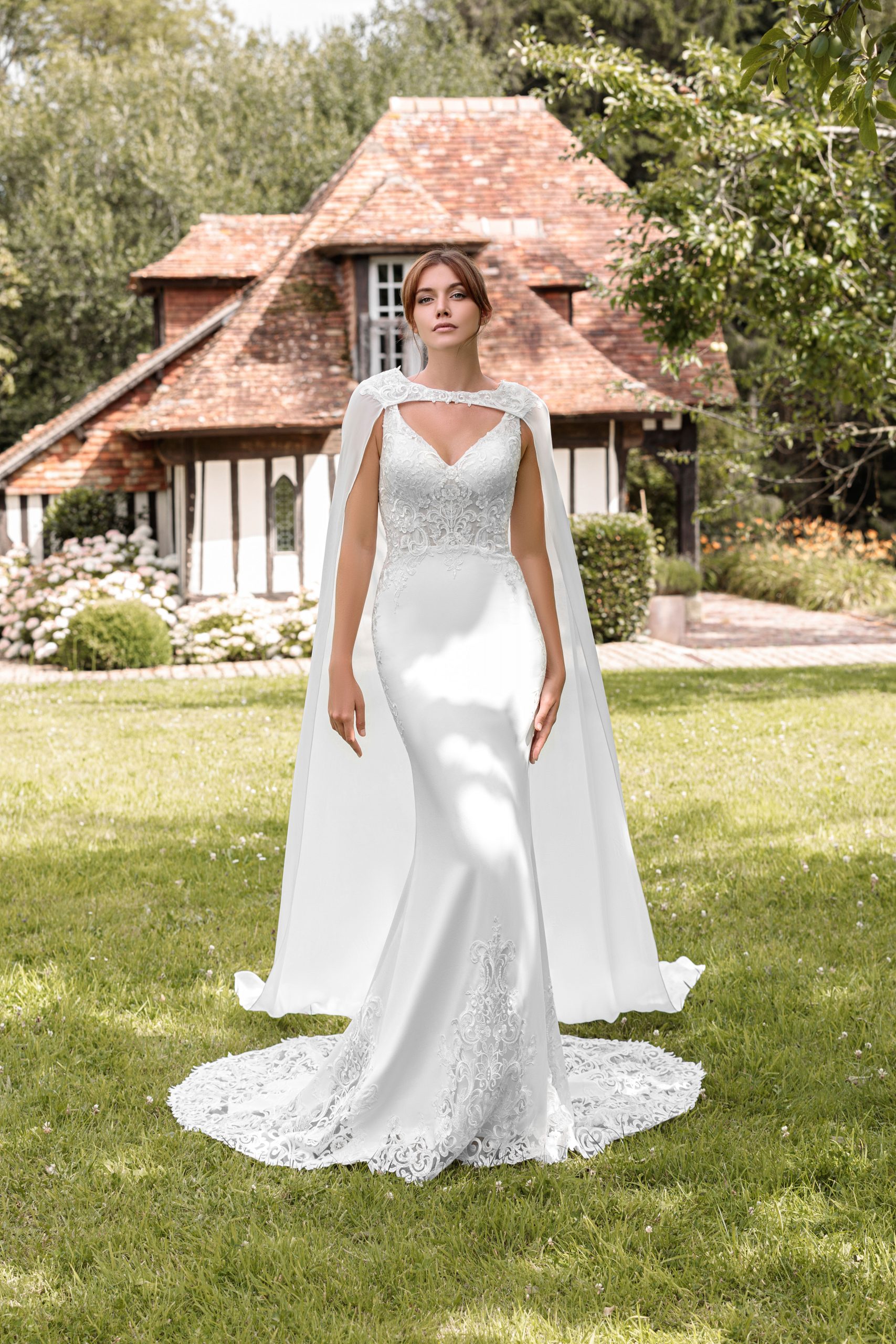 Le Jour de Notre Oui Océane robe de mariée satin dos nu