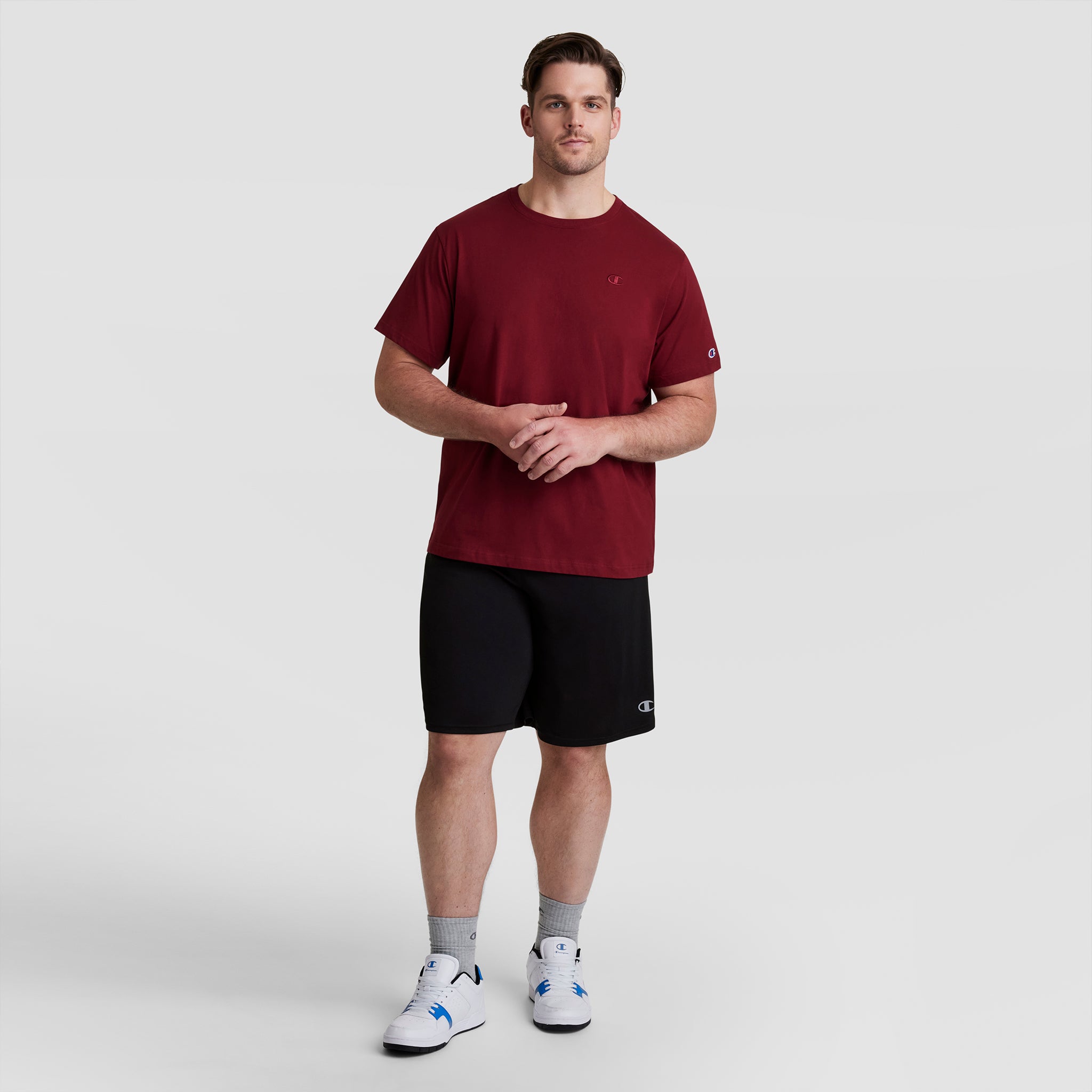 Champion Shorts 10 short sport homme noir grande taille
