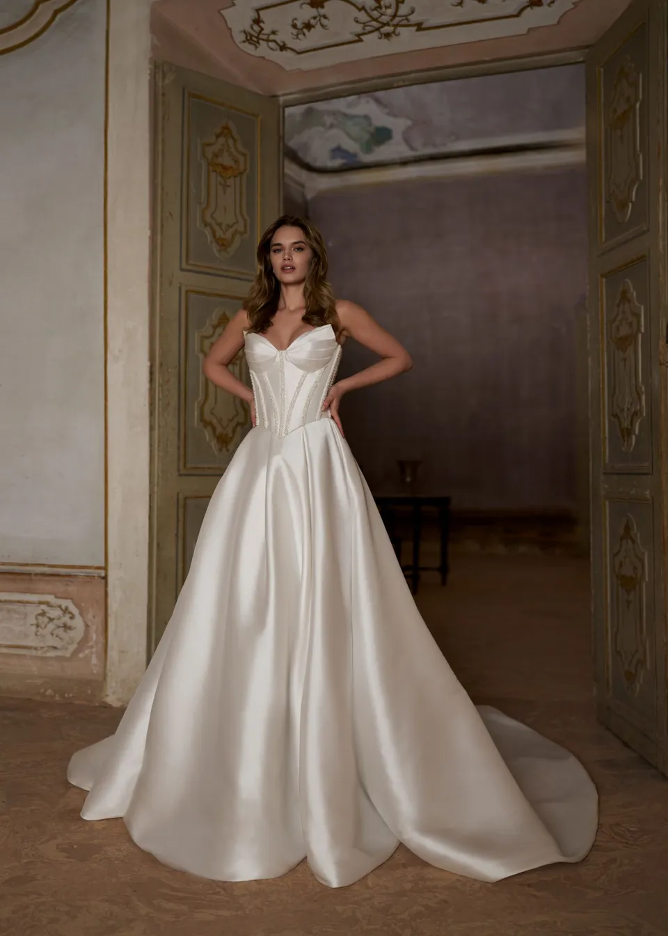 Hervé Paris Mix & Match Nino jupe de mariée ivoire tulle