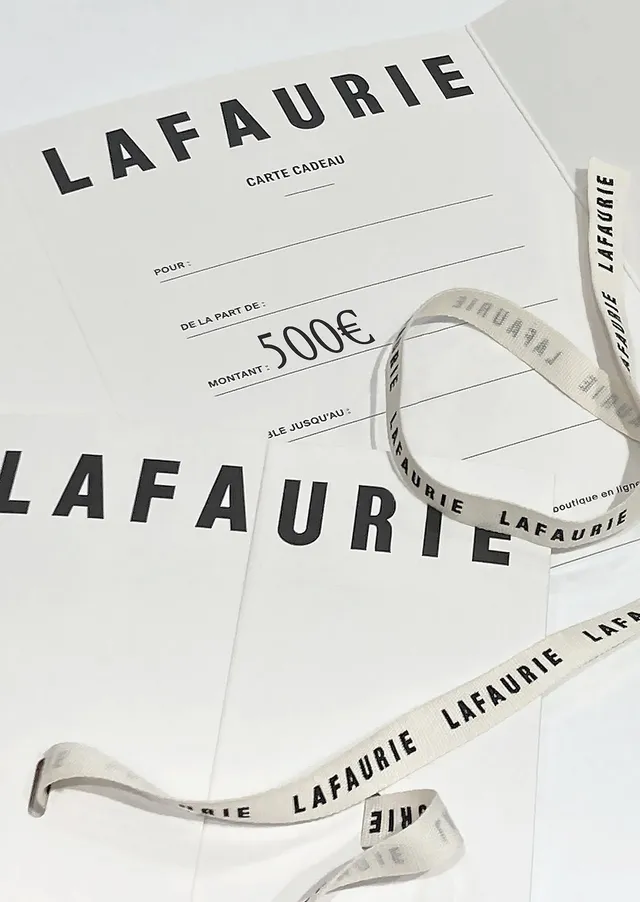 LAFAURIE Carte cadeau bon d'achat 500€ e-mail