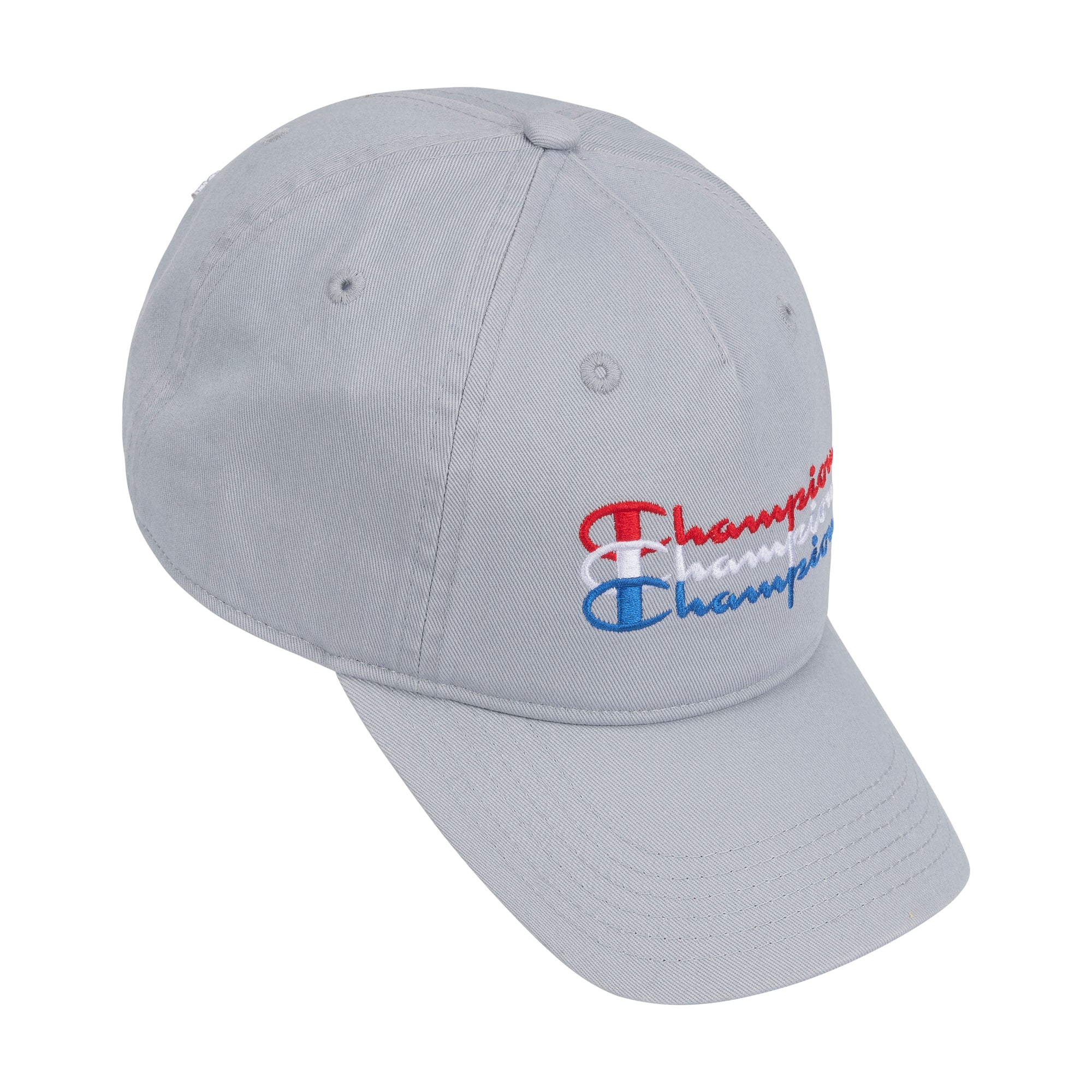 Champion Hats Americana casquette gris Grey visière plate coton