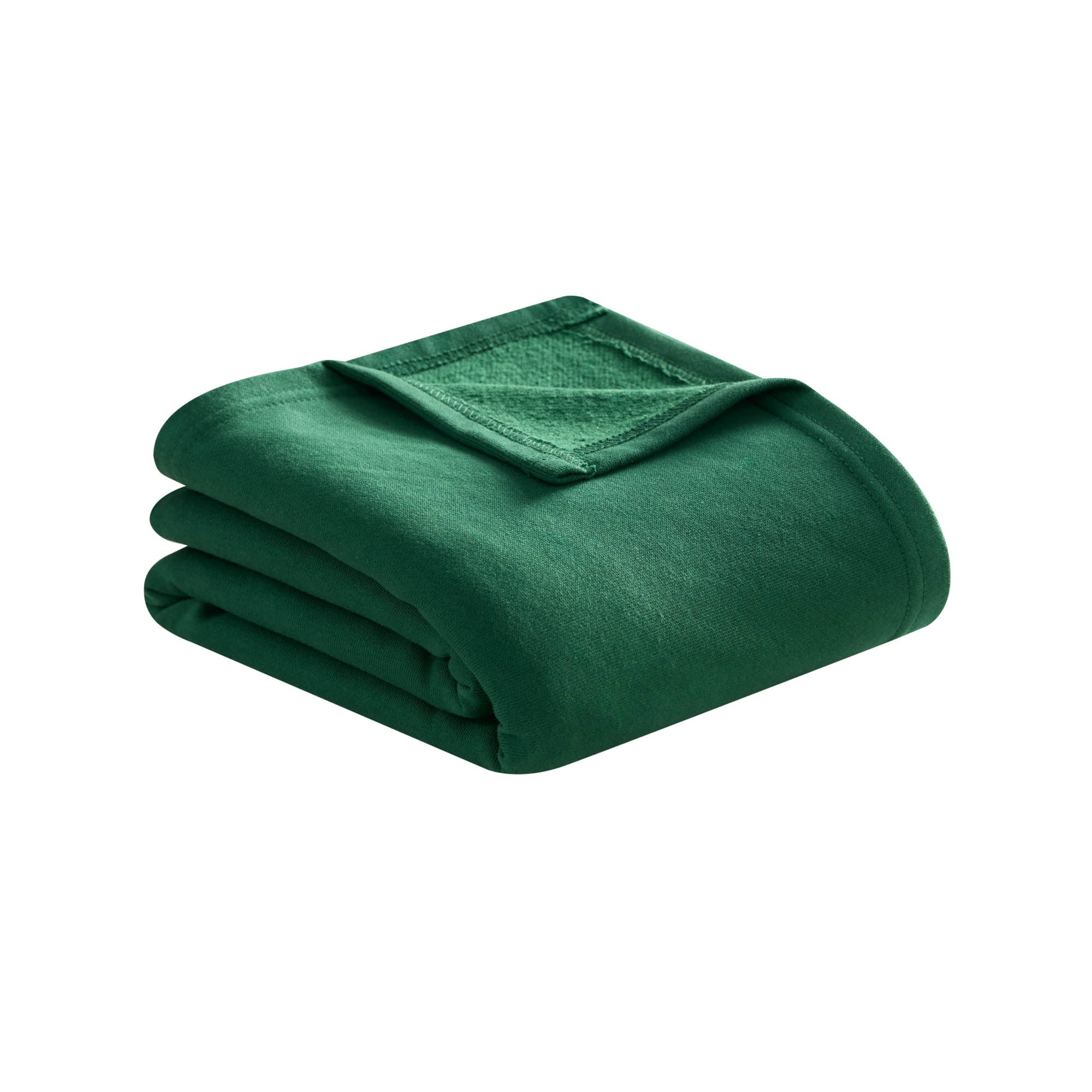 Champion Room Decor Jersey Throw plaid vert 50x70 polaire