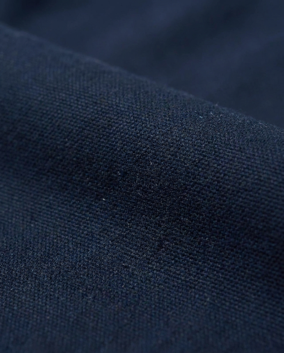 LAFAURIE GABIN Bleu de Minuit pantalon casual canevas coton