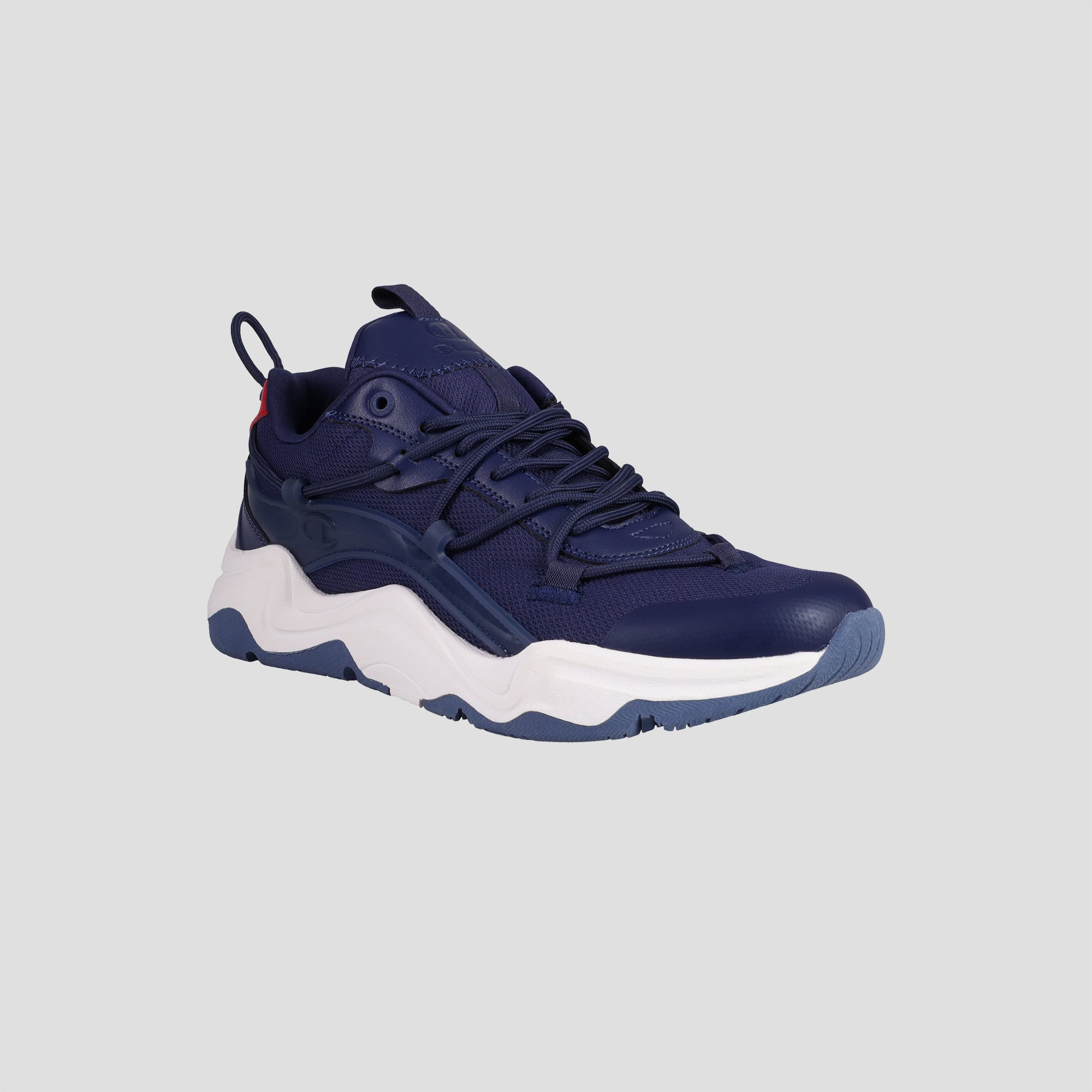 Champion Hyper C Pilot sneaker homme Navy Crimson mesh