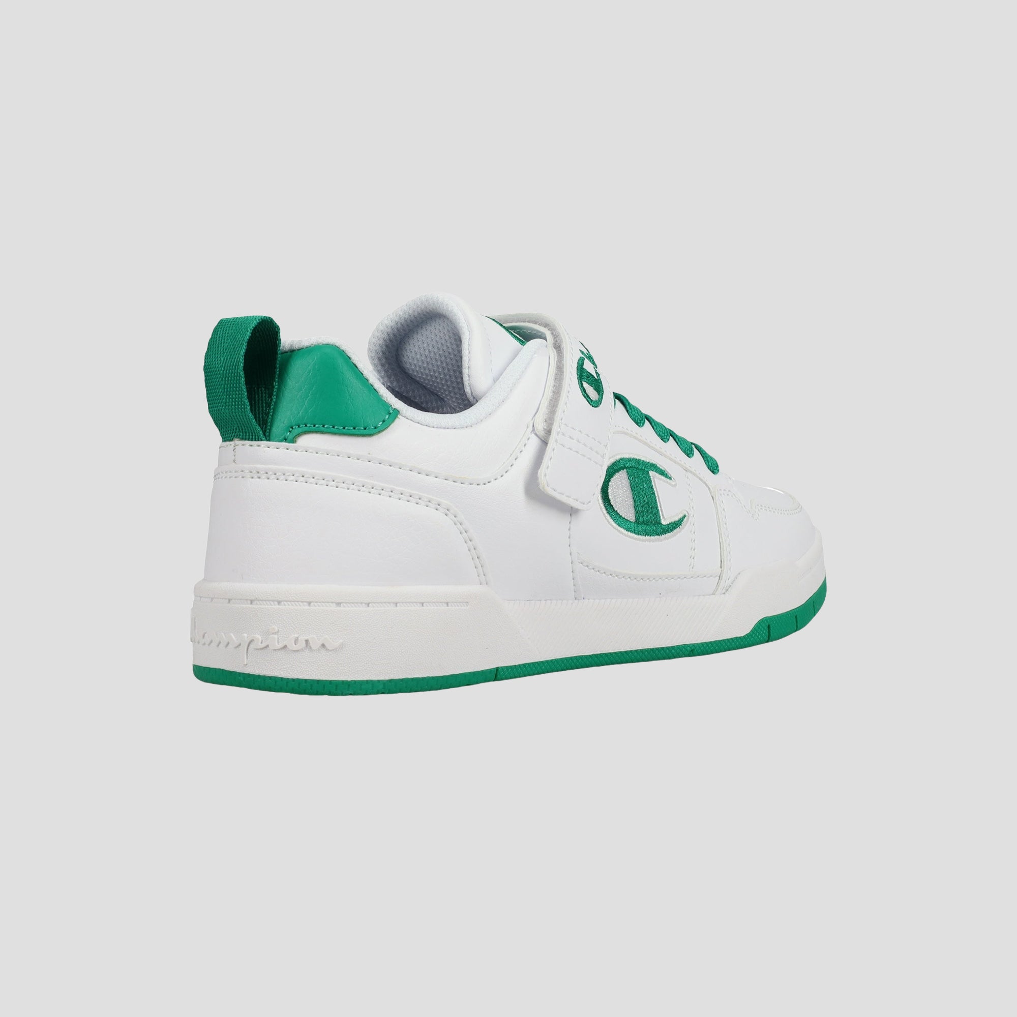 Champion Arena Power Low baskets enfant blanc vert