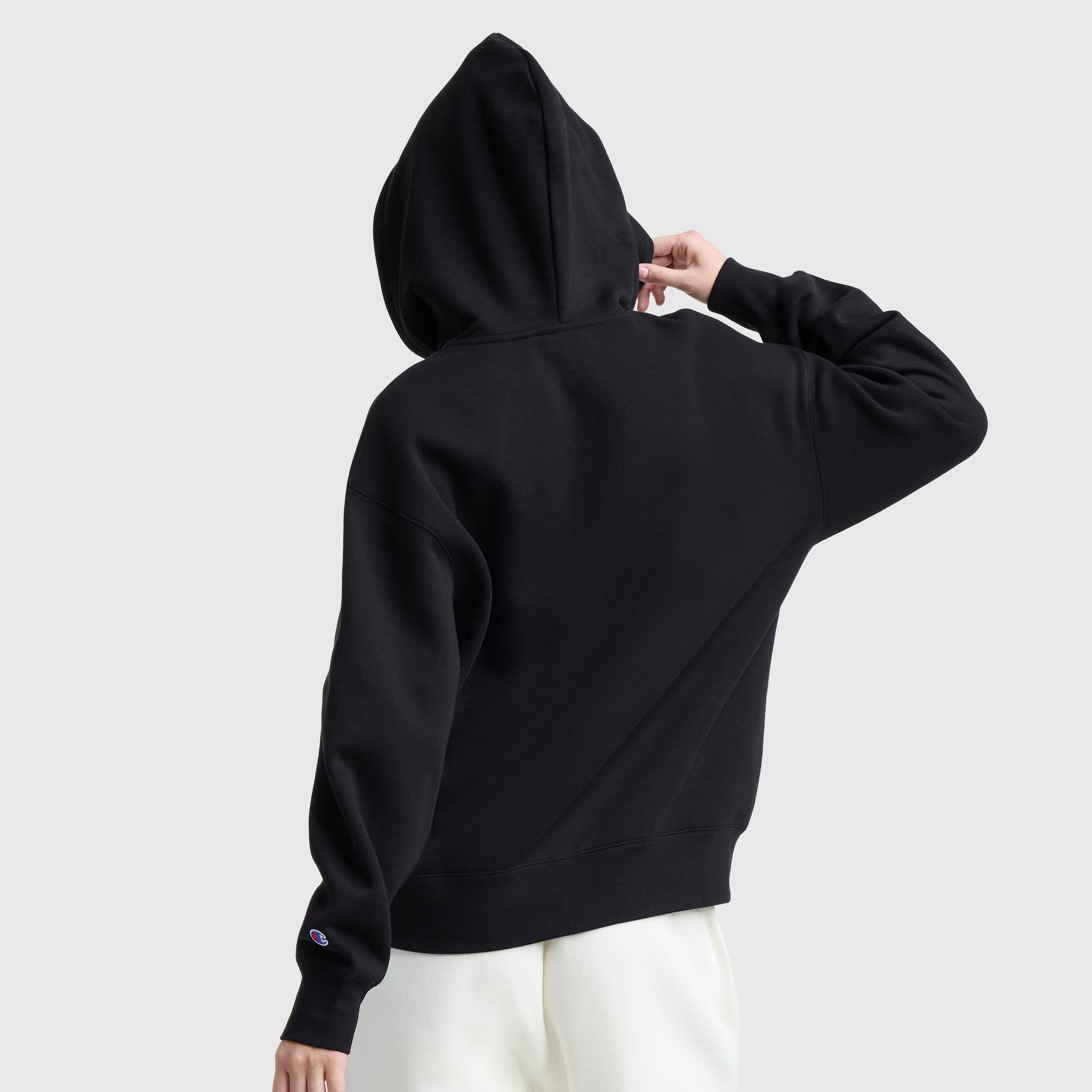 Champion Powerblend sweat zippé femme noir molleton