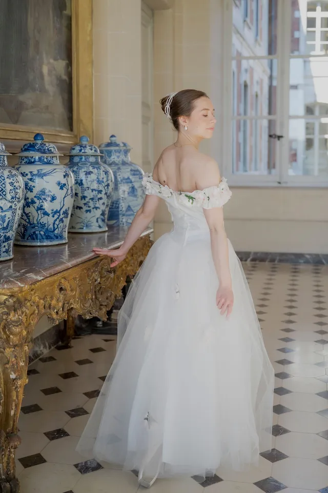 Solène Gisèle La Mariée Robe Giselle Tulle Ivoire Taille 36