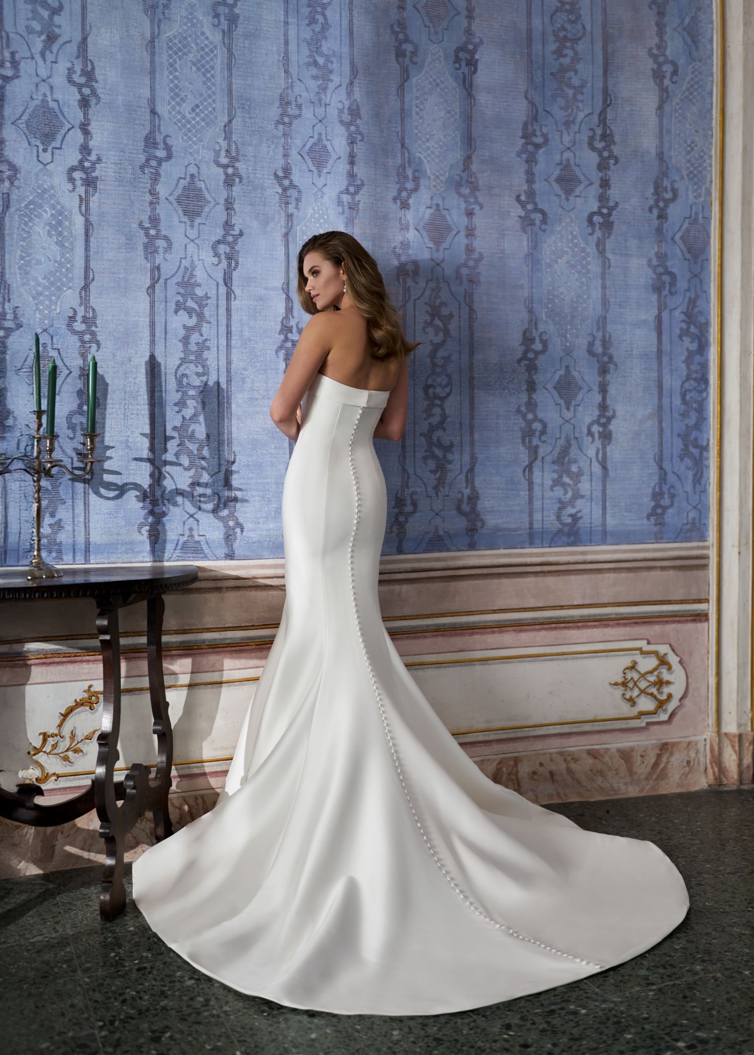 Hervé Paris Novel Nash robe de mariée droite