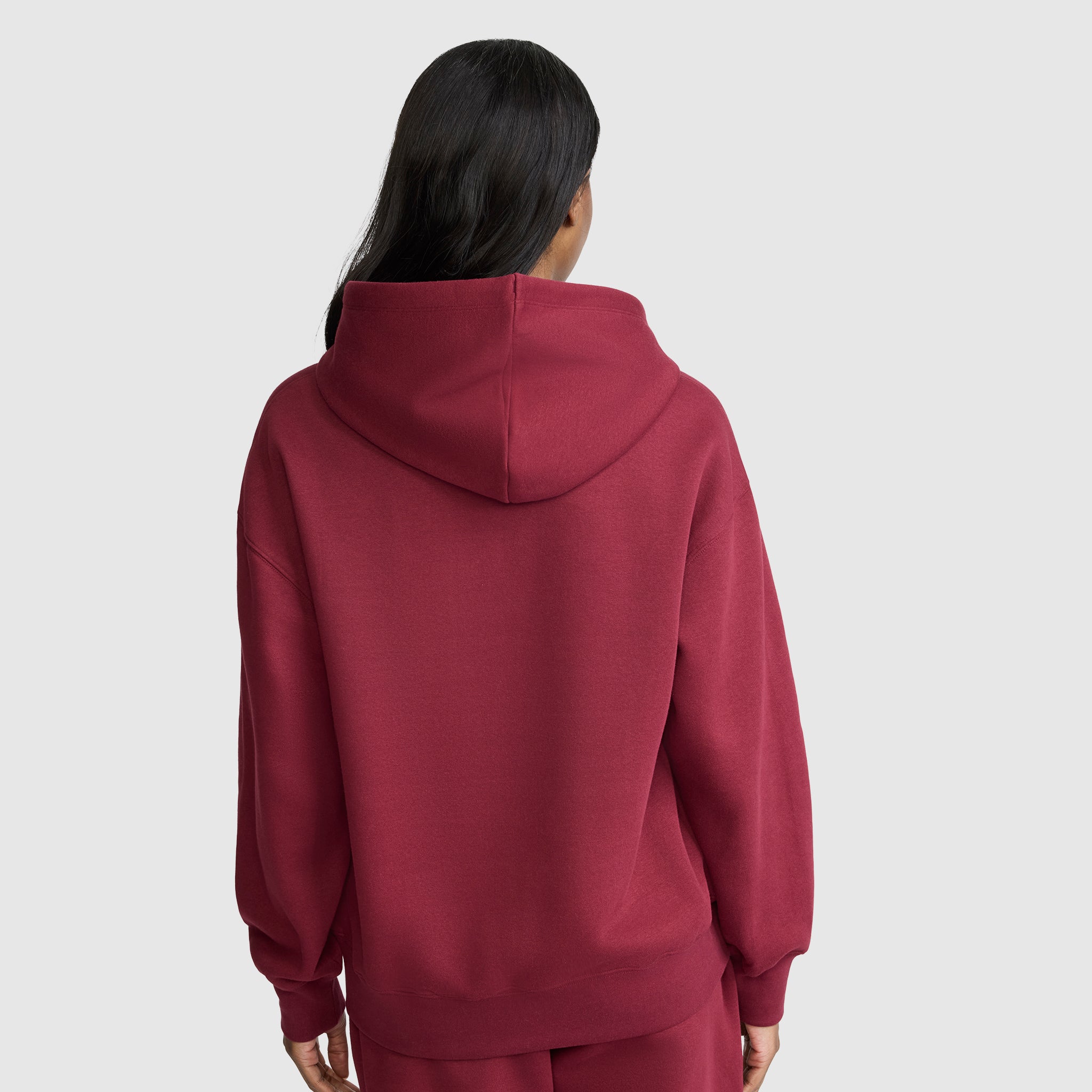 Champion Powerblend Freshman sweat capuche femme Cabernet molleton