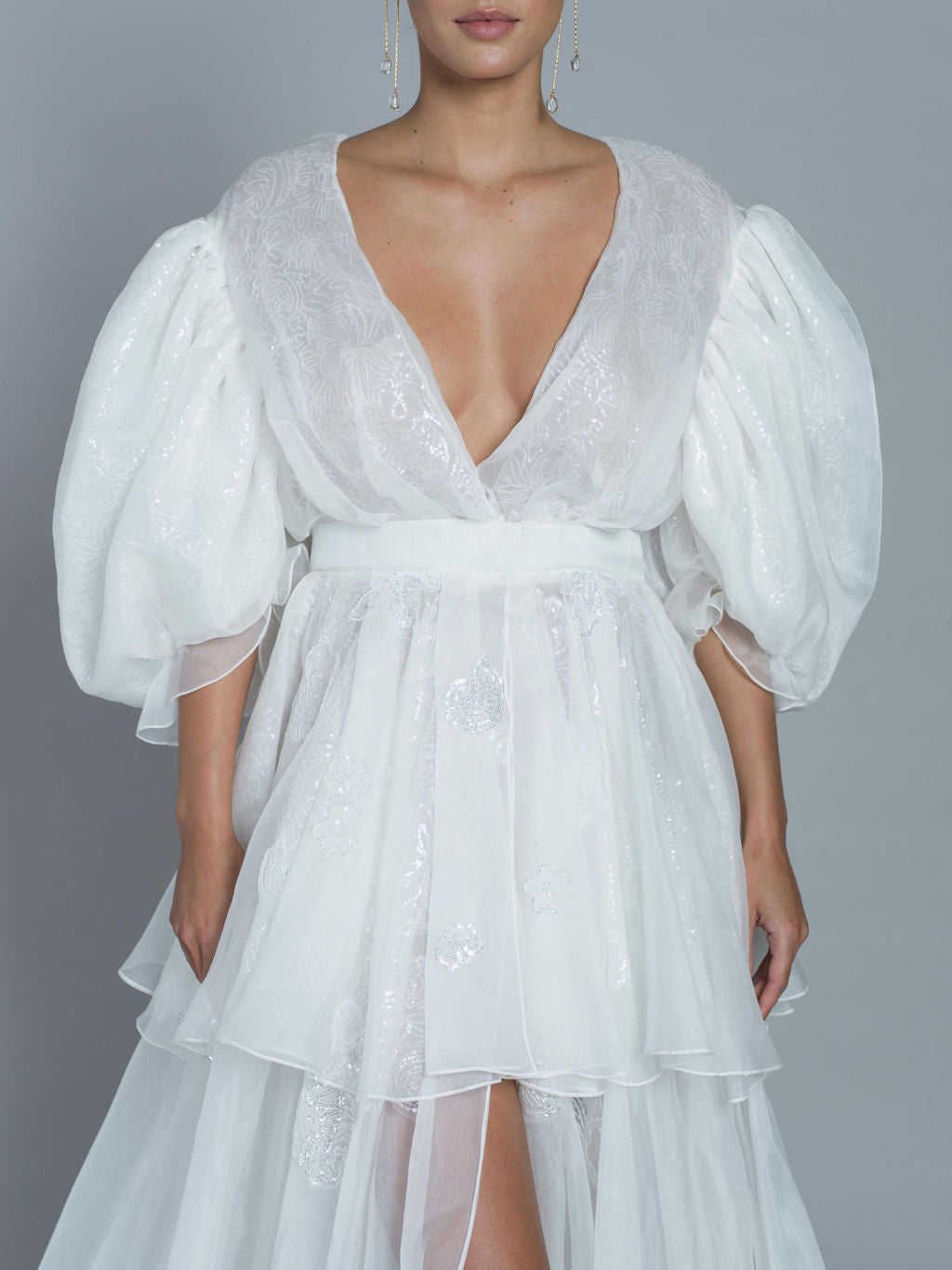 Rime Arodaky Bridal Nuit de Folie robe organza sequins