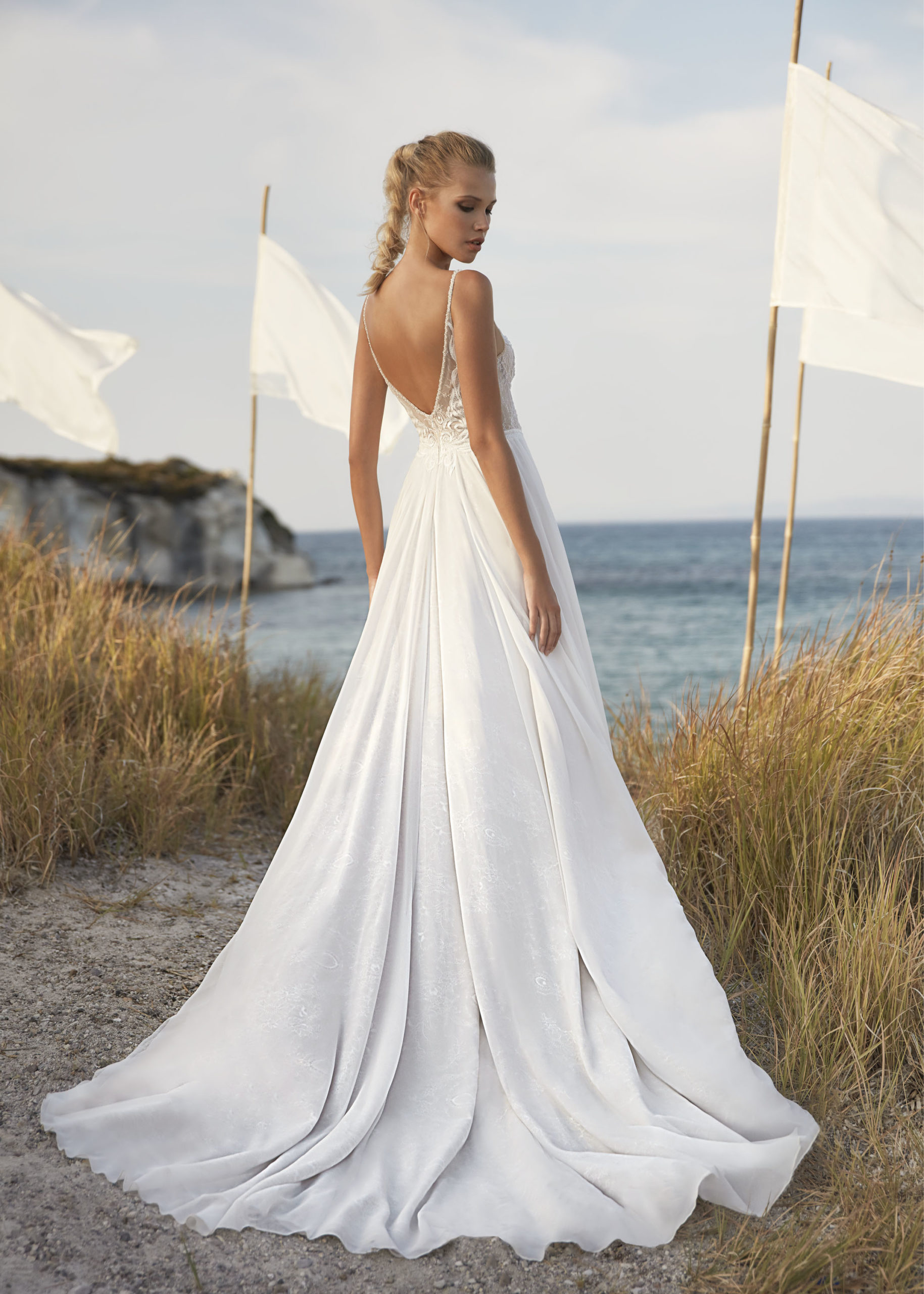Hervé Paris Boho Valente robe de mariée bohème